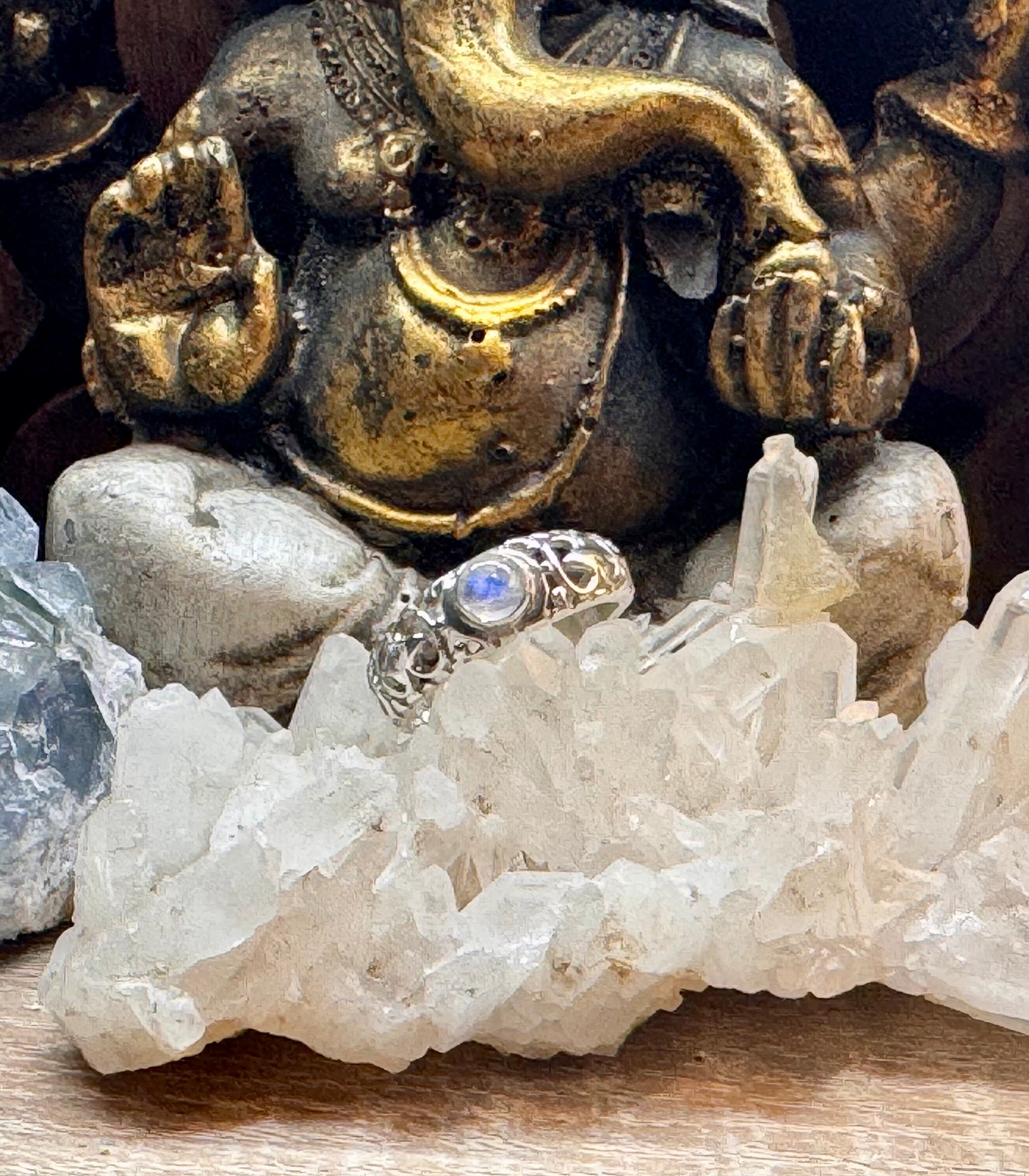 Bague Pierre de lune T56