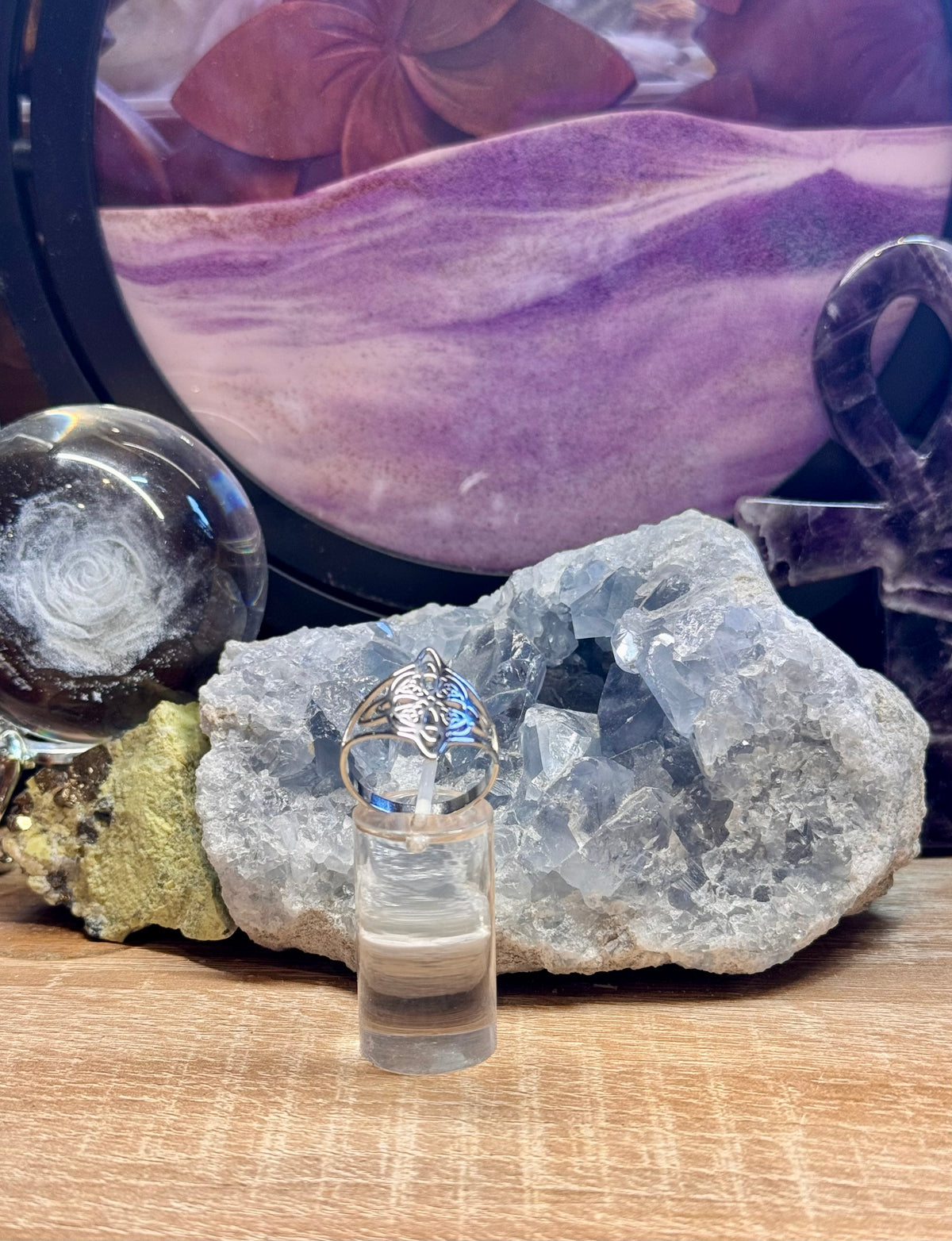 Bague Noeud de sorcière Argent