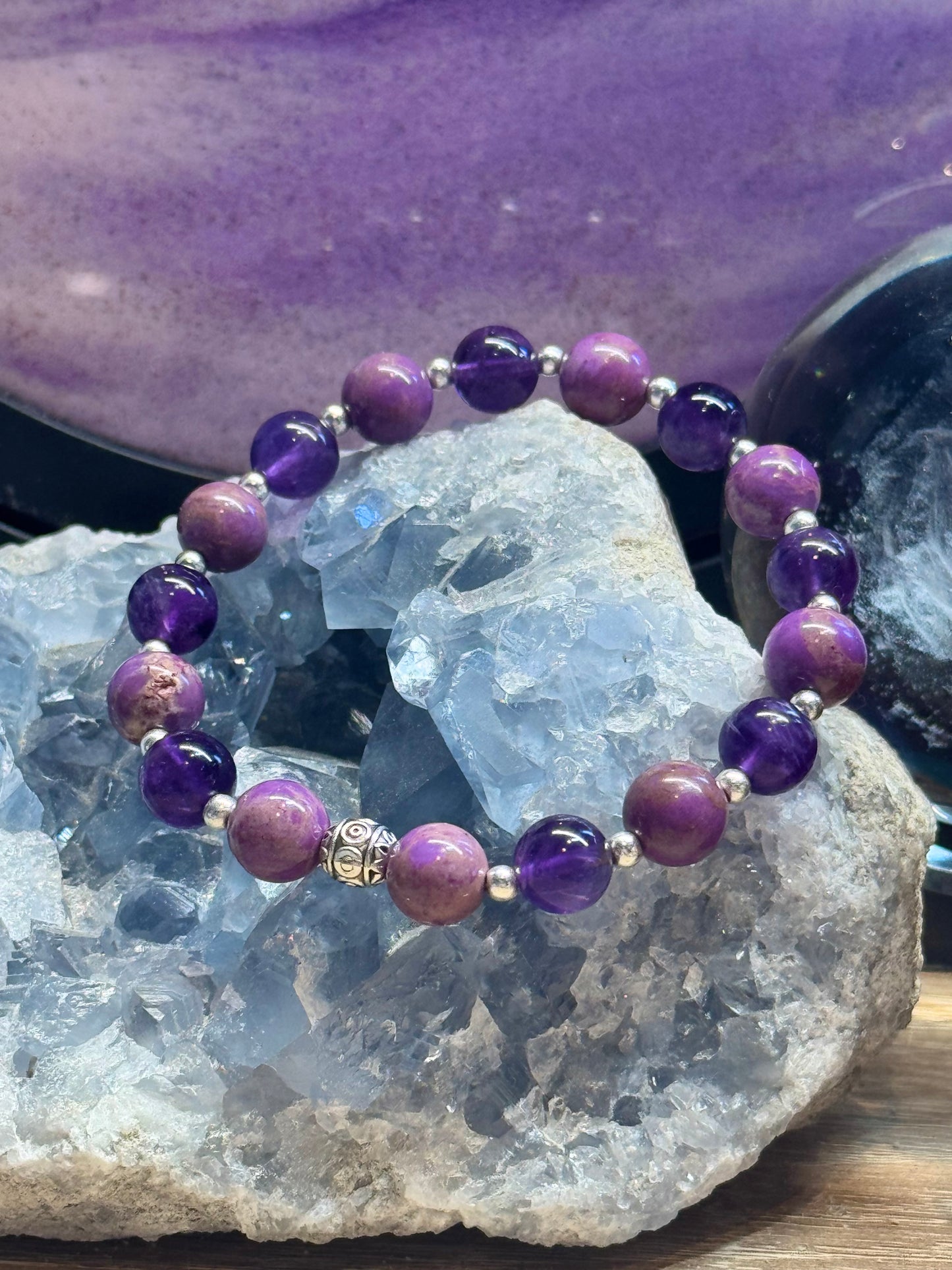 Bracelet énergétique "Stabilité, Harmonie et Tranquillité