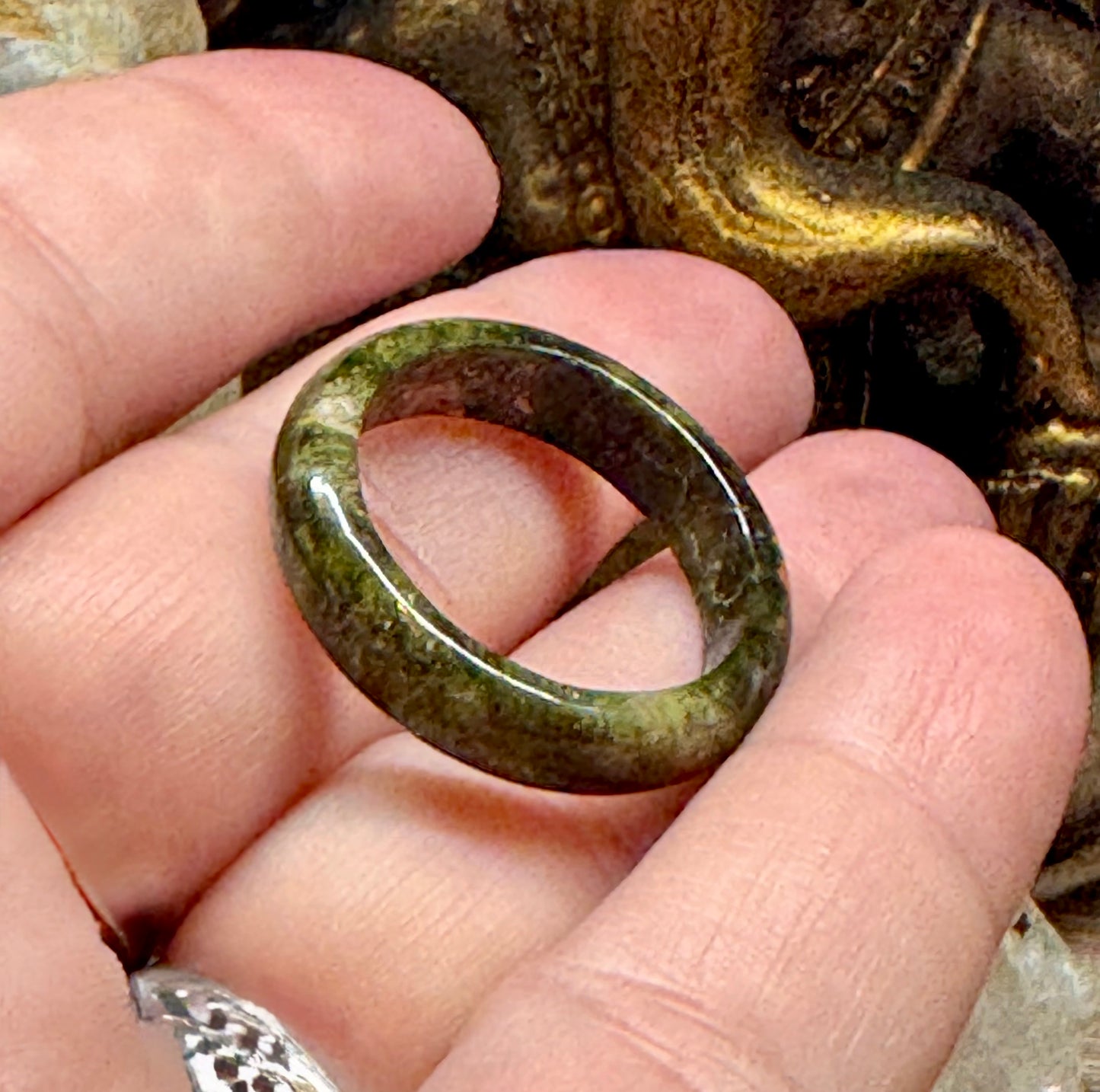 Anneau d’Unakite T65