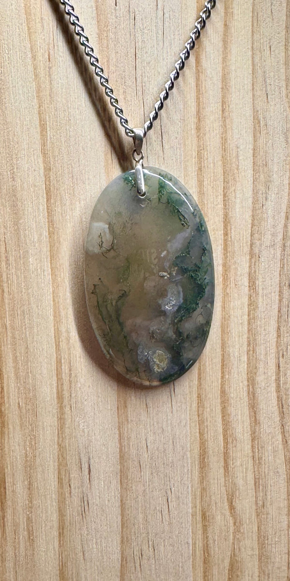 Pendentif d’Agate Mousse