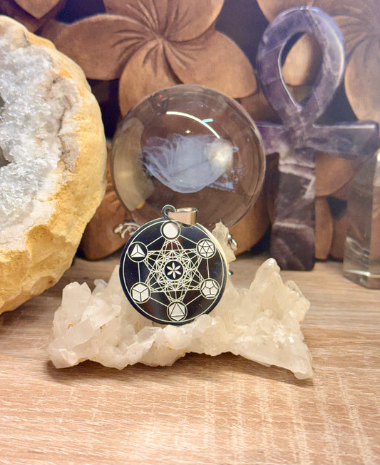 Pendentif cube de Métatron