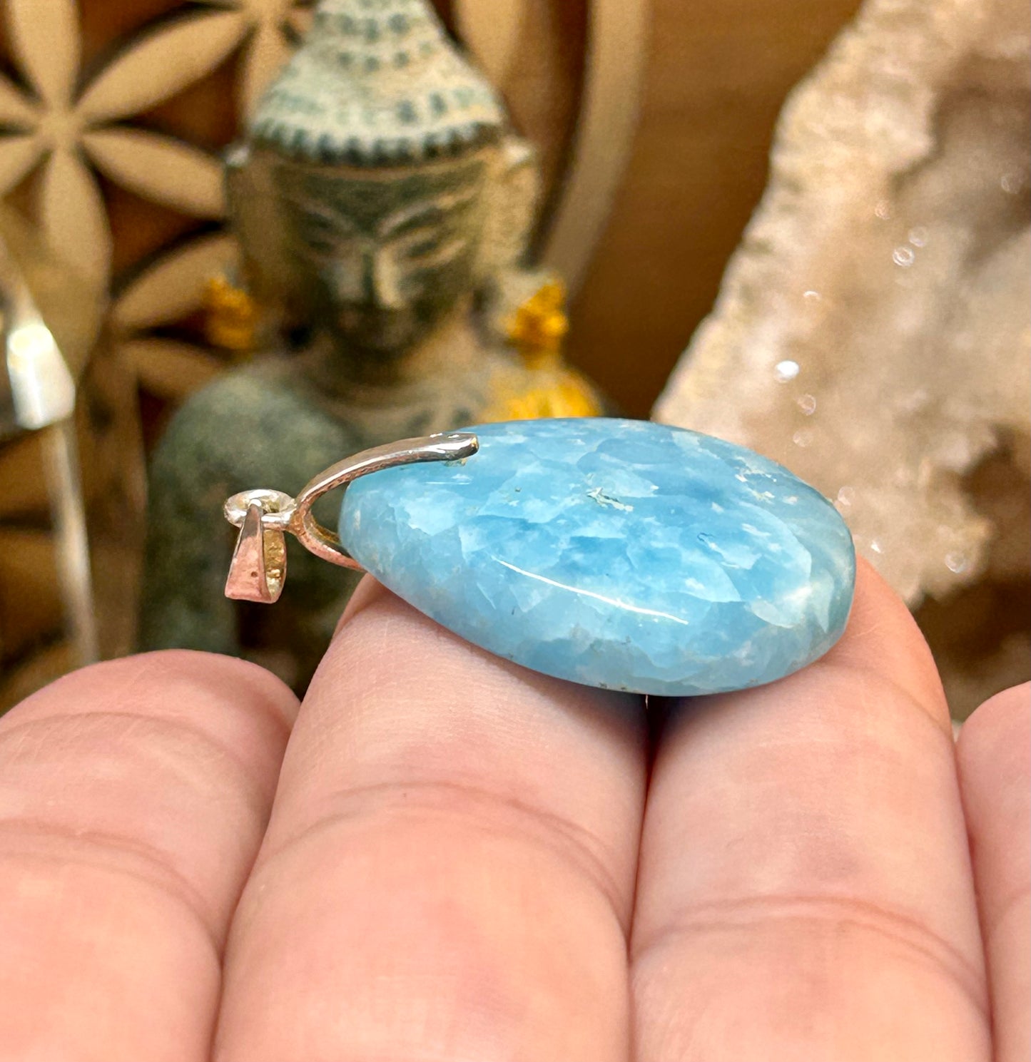 Pendentif d’hémimorphite