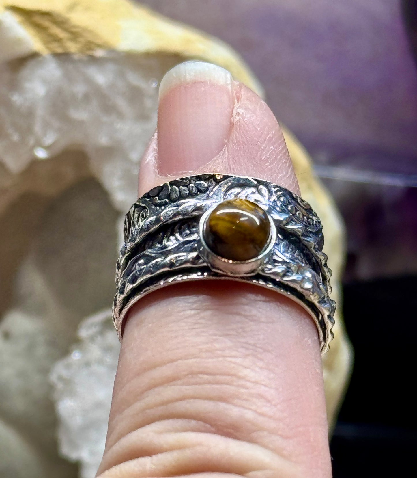 Bague Oeil de Tigre T52,5