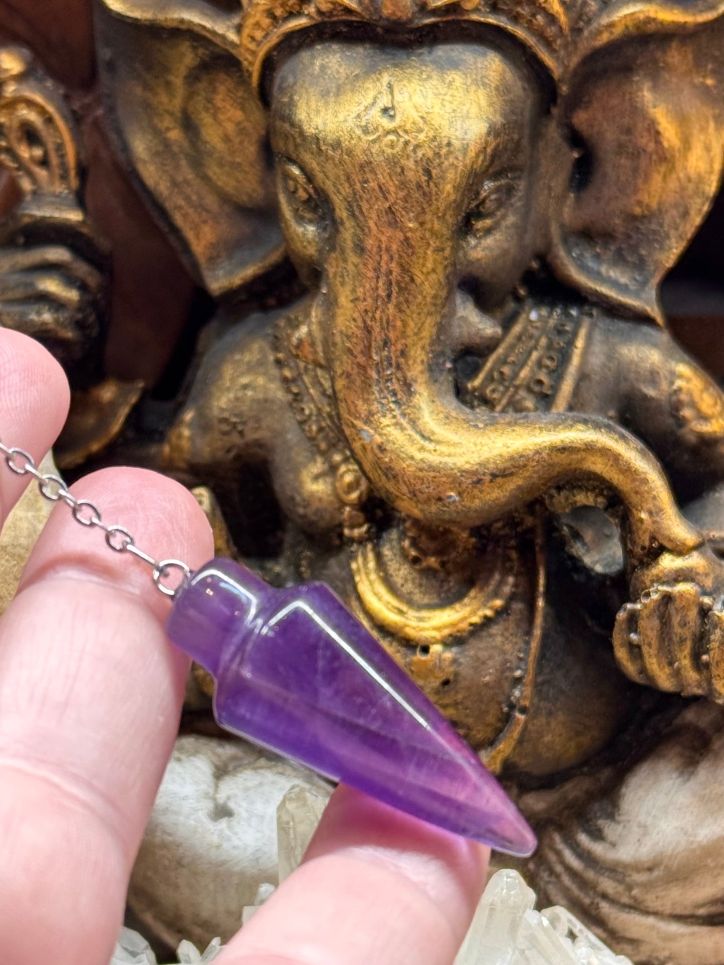 Pendule Goutte Améthyste (2)