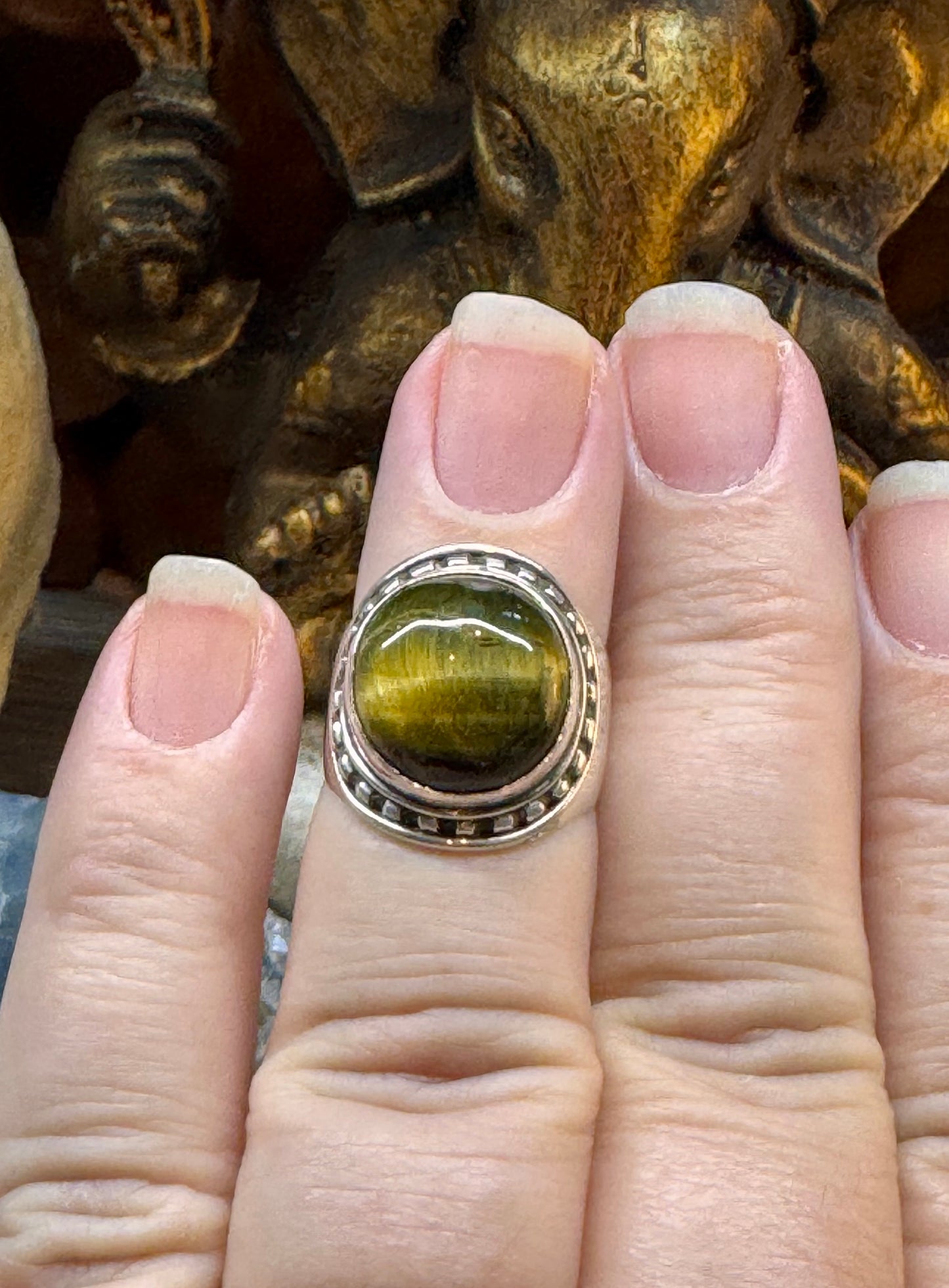 Chevalière Oeil de faucon