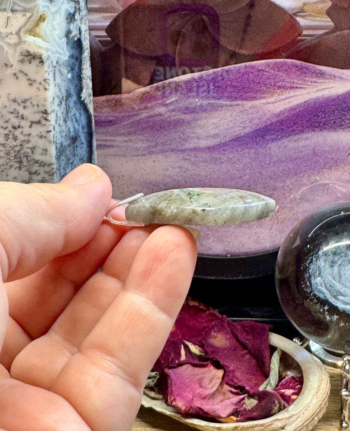 Pendentif en Labradorite