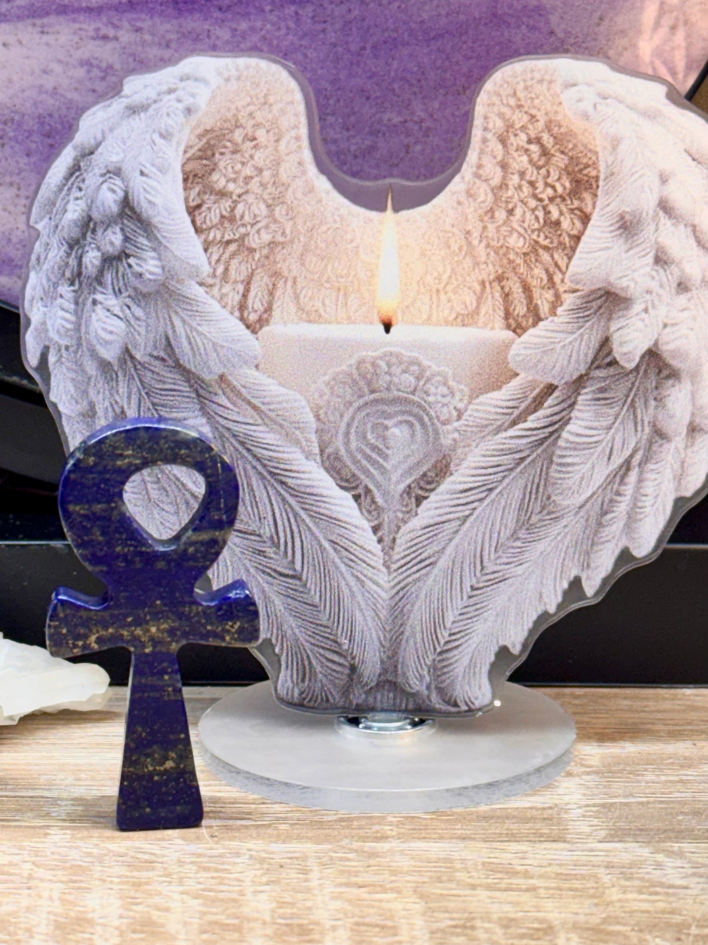 Croix de Ânkh en Lapis Lazuli 2