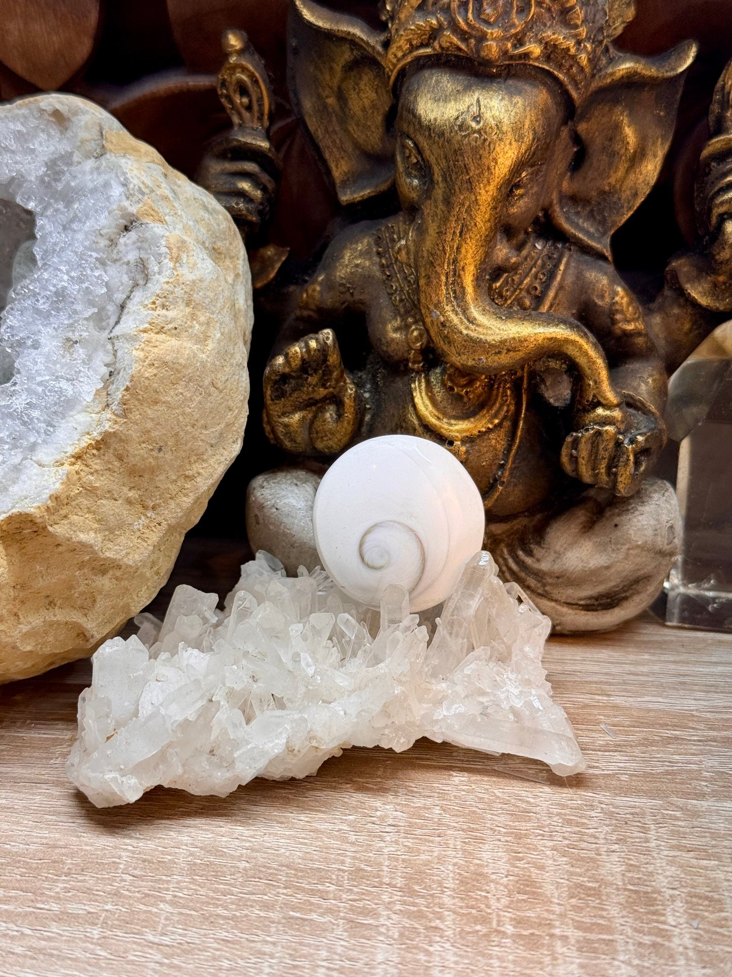 Galet rond Œil de Shiva