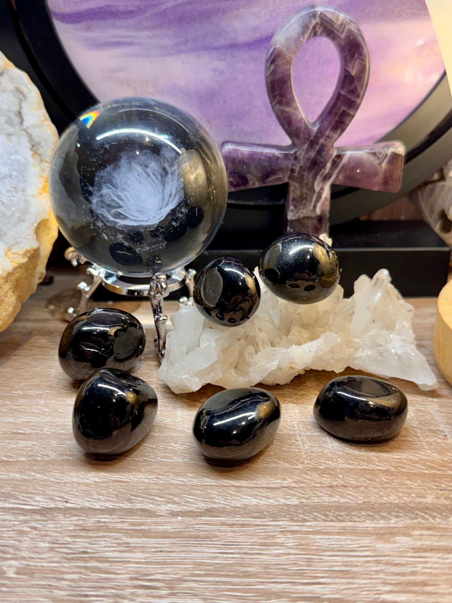 Pierres roulées de Jais