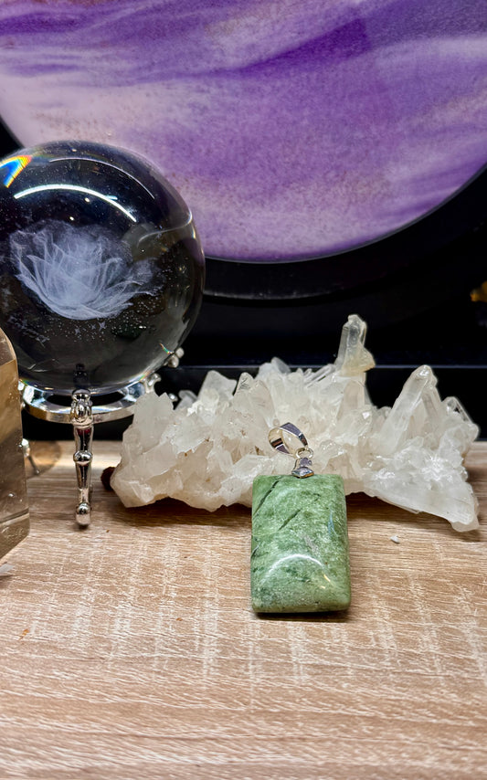 Pendentif de serpentine