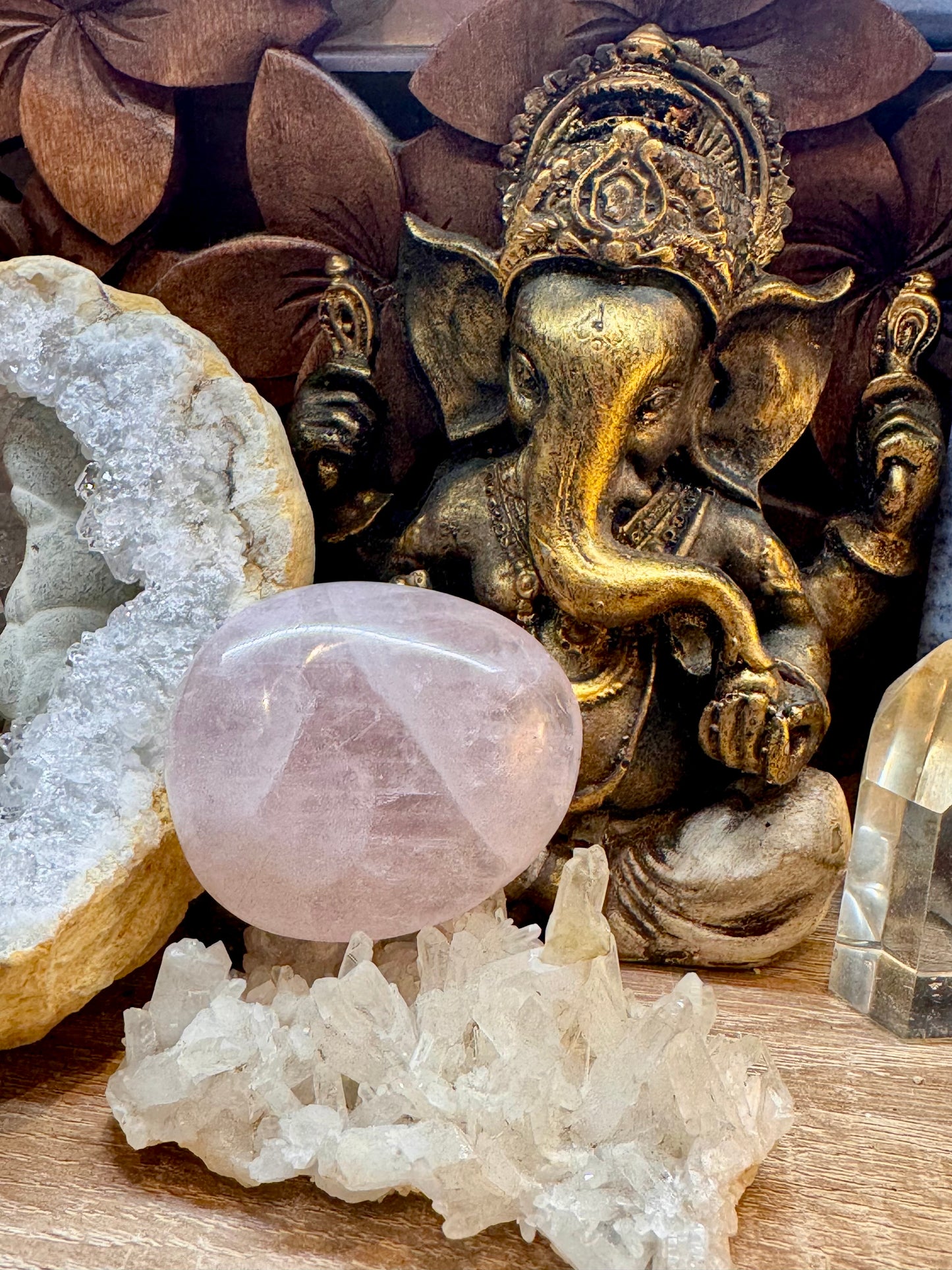 Galets de quartz rose