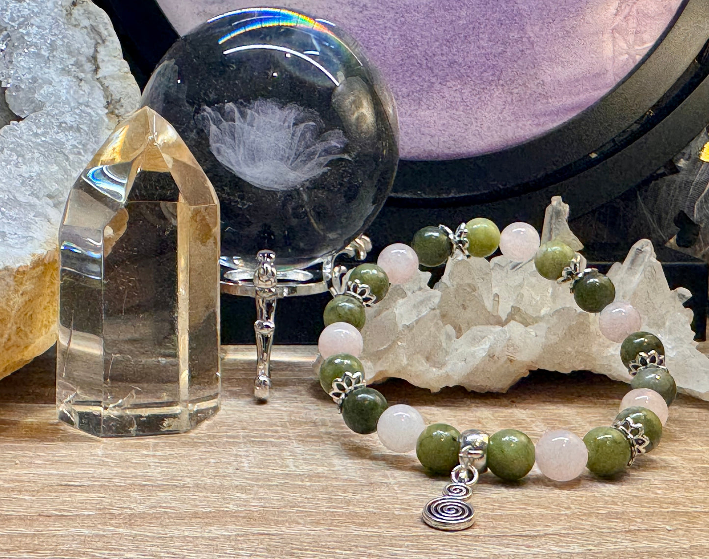 Bracelet "Apaisement et Amour Inconditionnel "