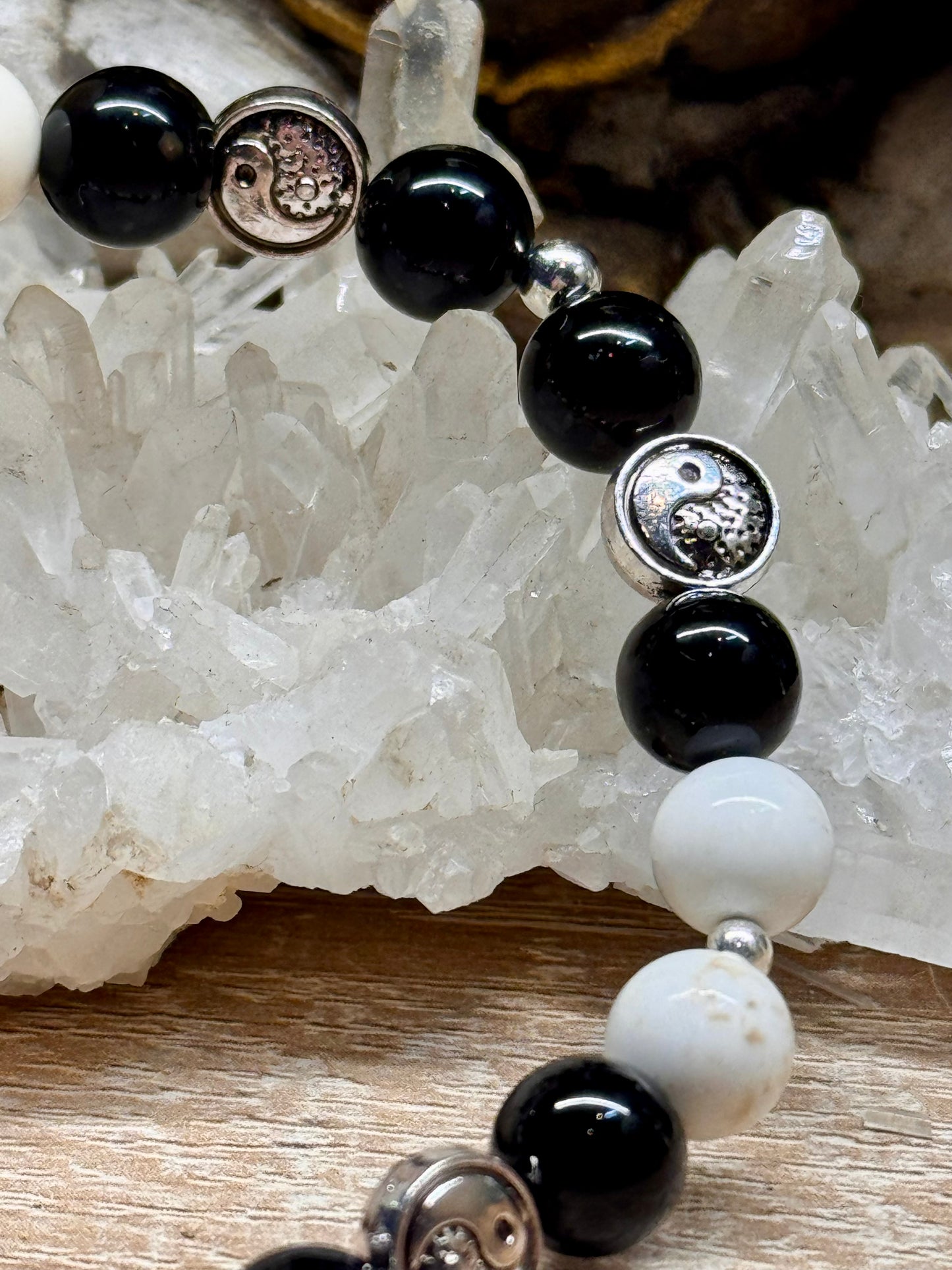 Bracelet "Équilibre" Yin et Yang