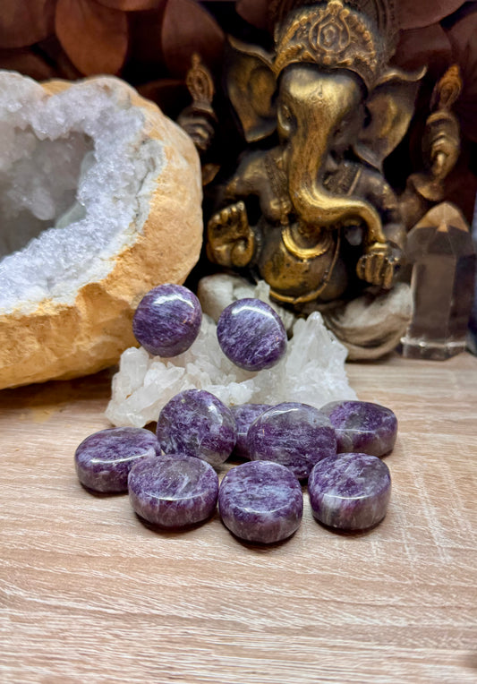 Galets de lépidolite