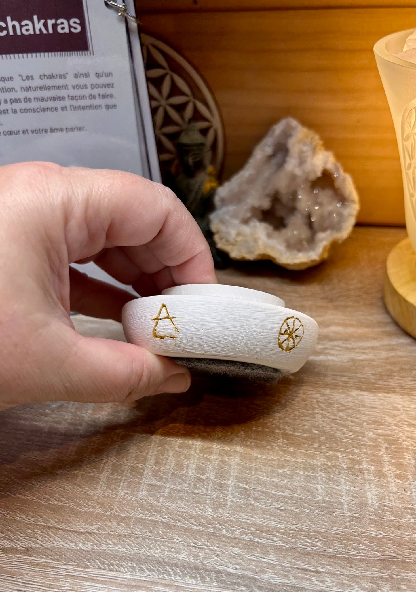 Ma bougie d’intention "les chakras"