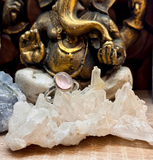 Bague Quartz Rose