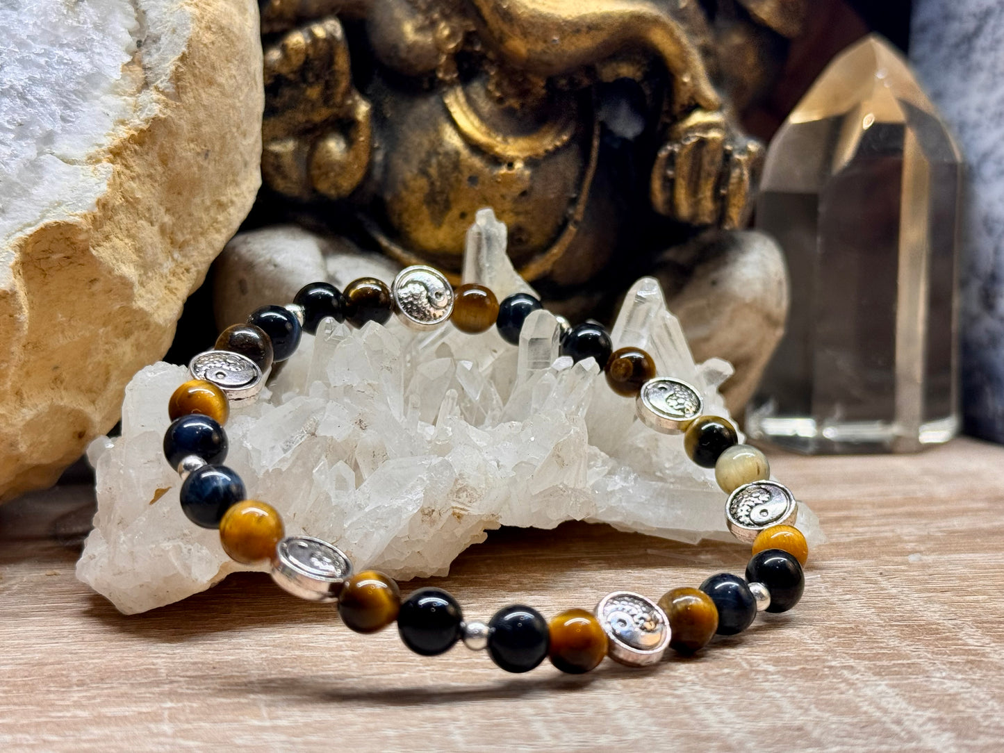 Bracelet "Équilibre" Yin et Yang