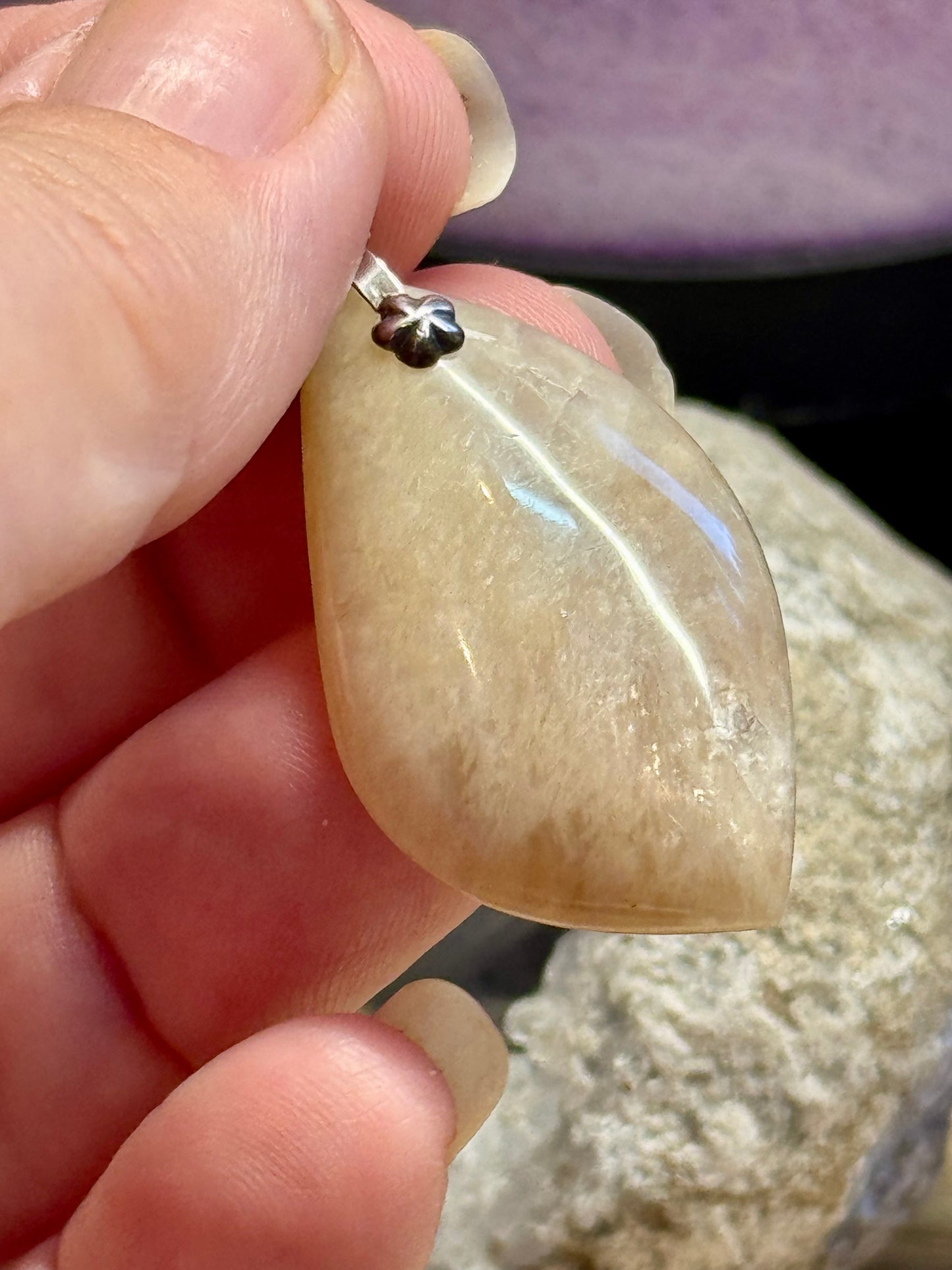 Pendentif de Pierre de lune 3