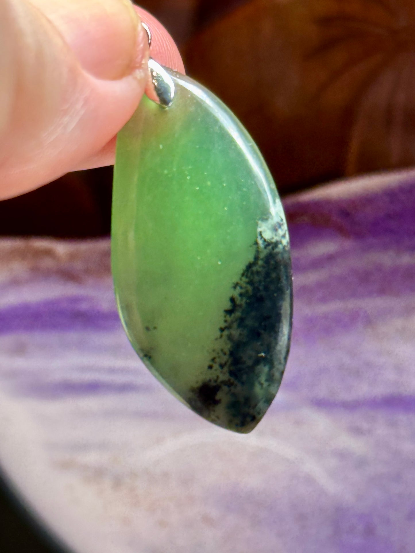 Pendentif de Jade Néphrite