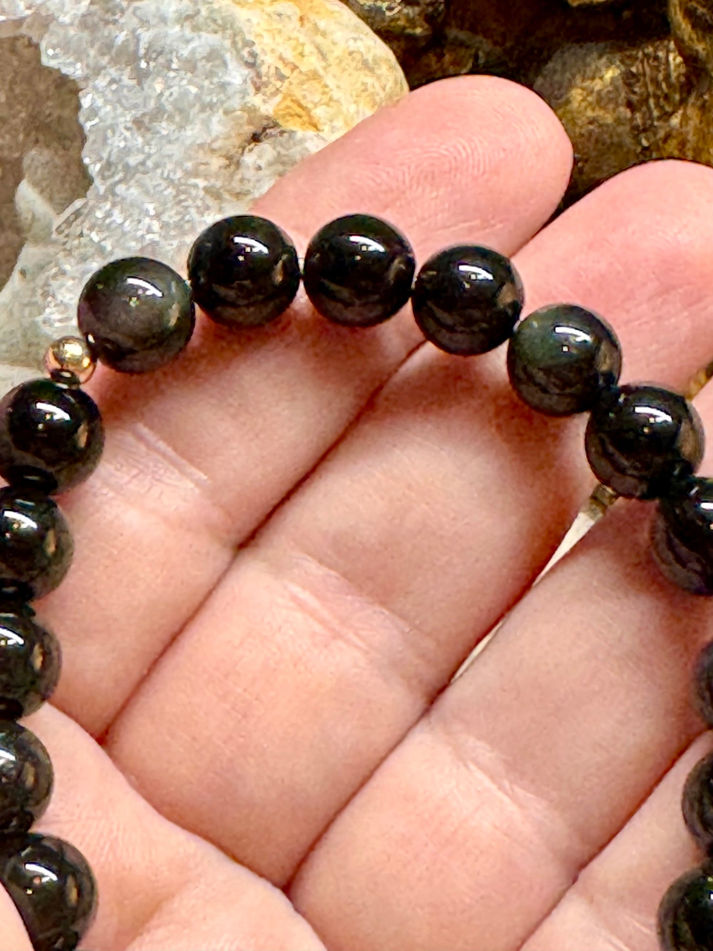 Bracelets Obsidienne Oeil Céleste