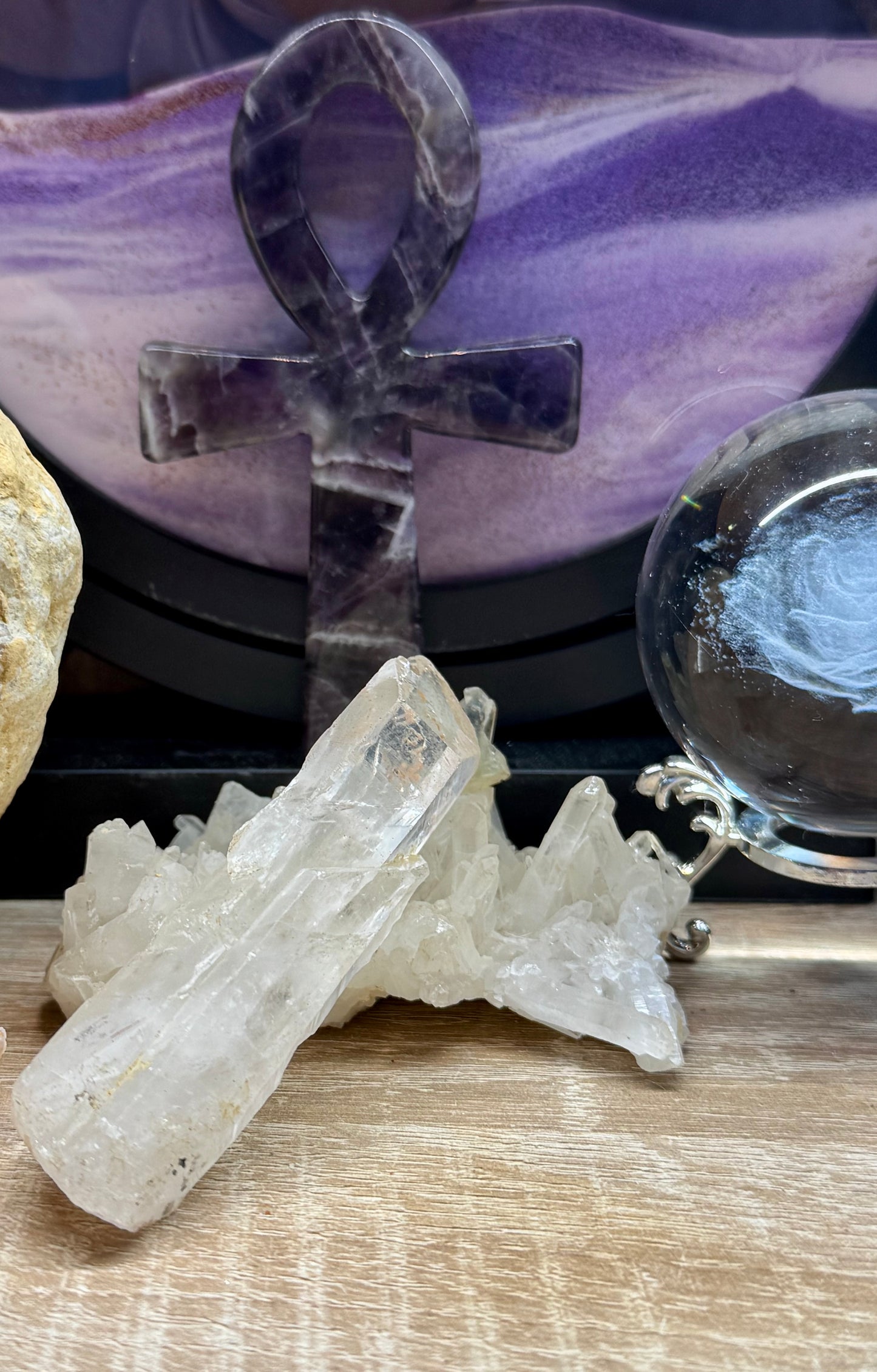 Pointe de Quartz Lémurien 2