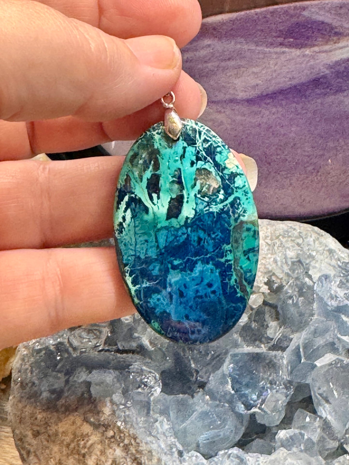 Pendentif de shattuckite