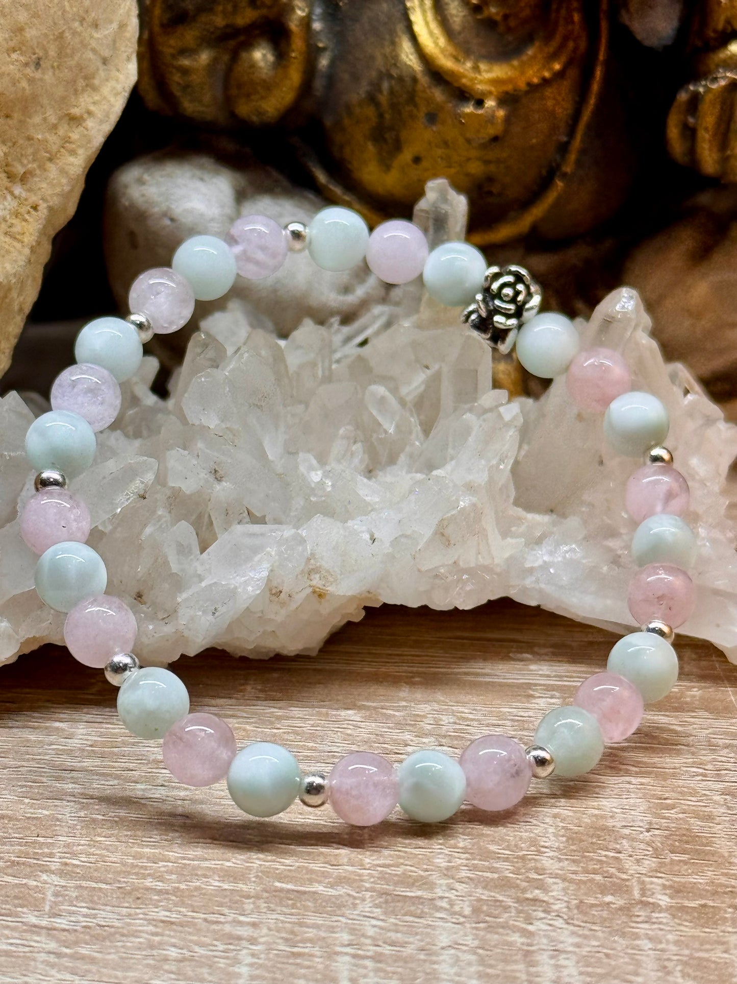 Bracelet "Compassion, Amour et Bonheur"