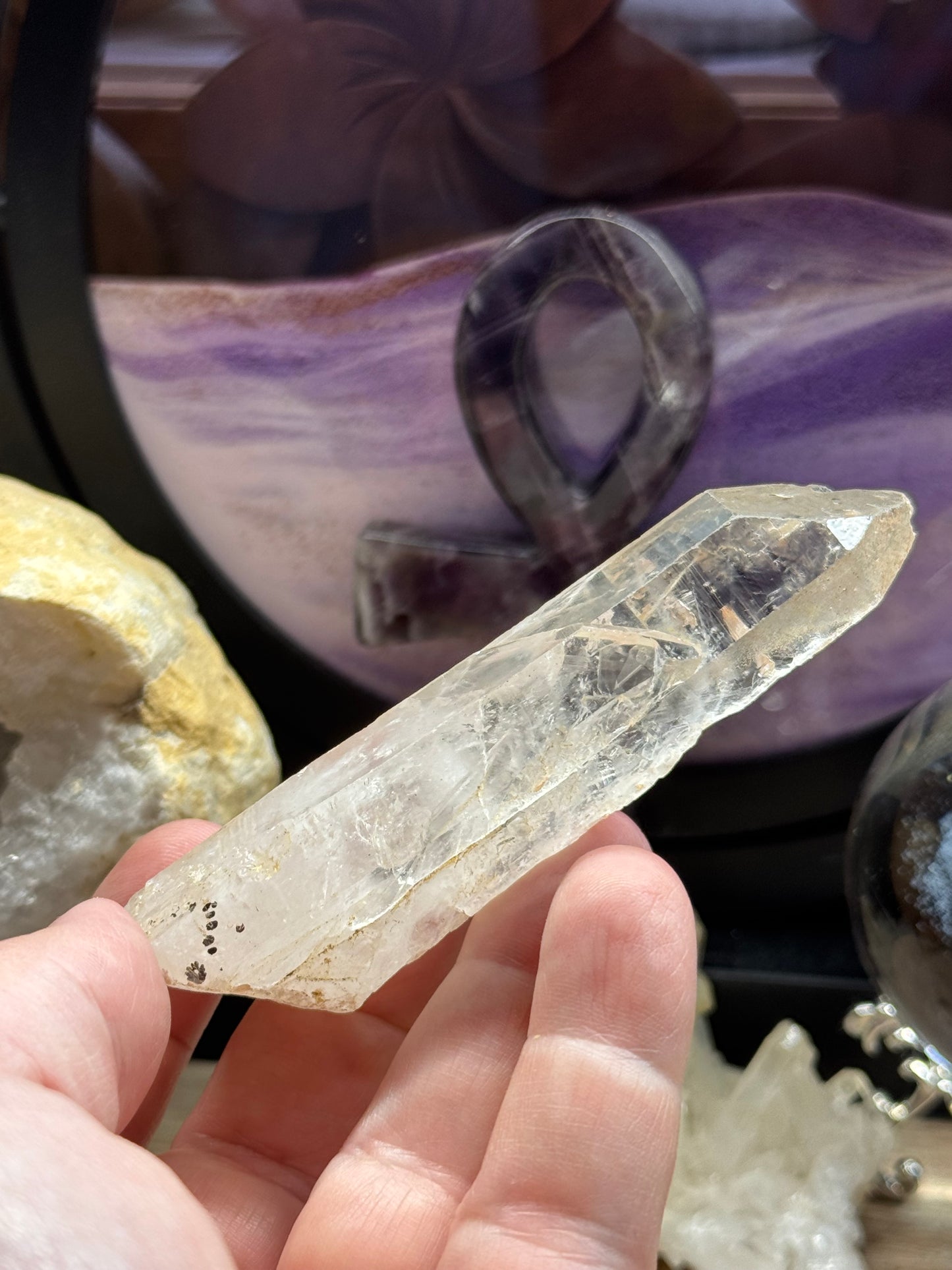 Pointe de Quartz Lémurien 2