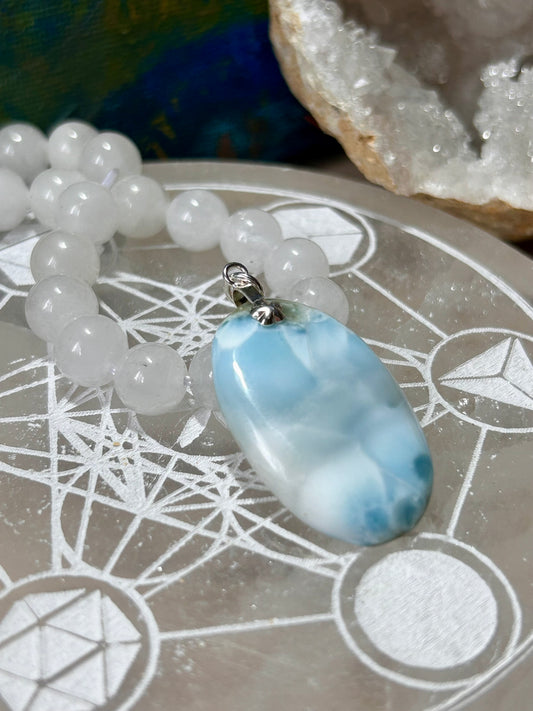 Pendentif de larimar