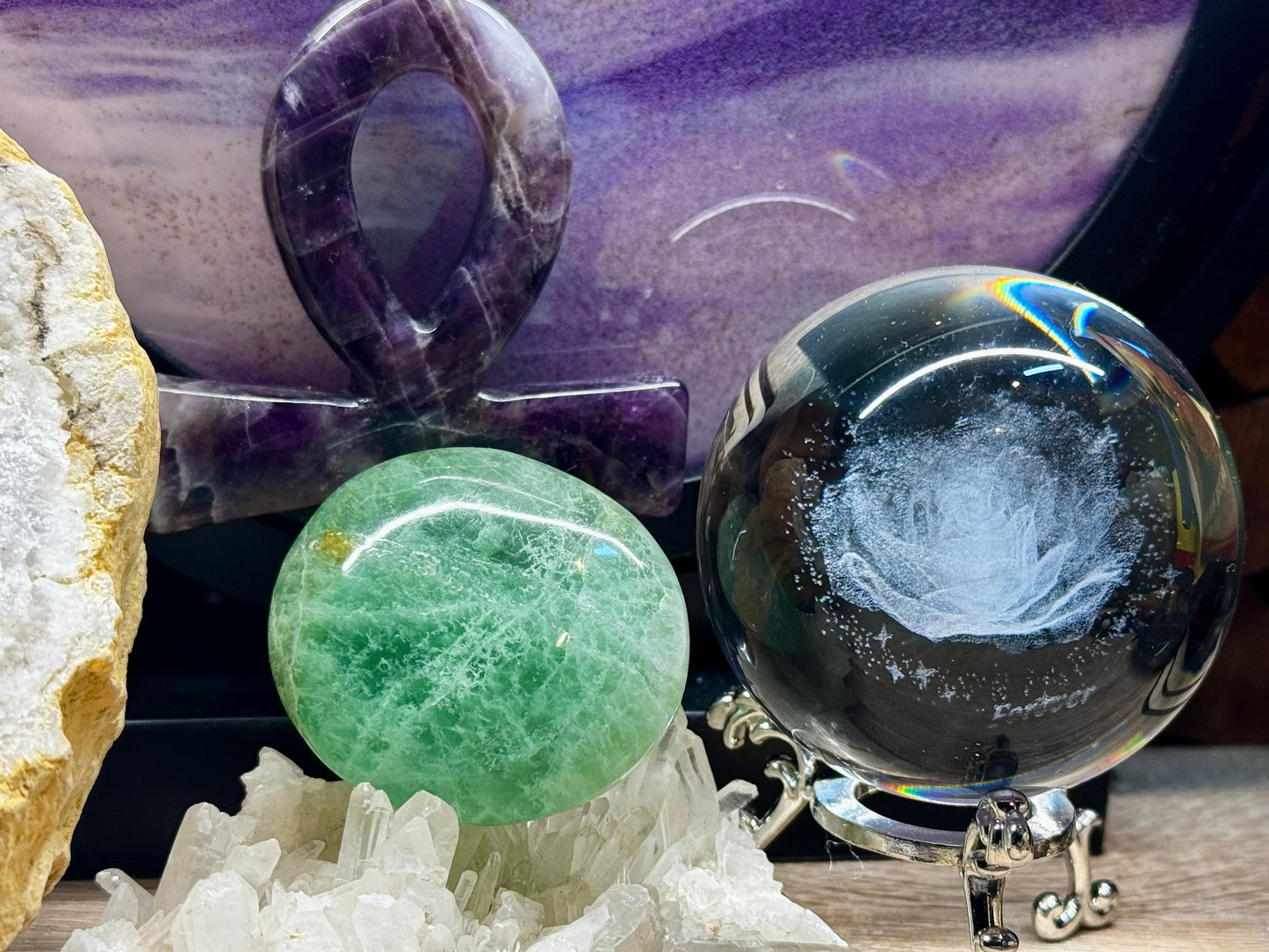 Galets de Fluorine Verte