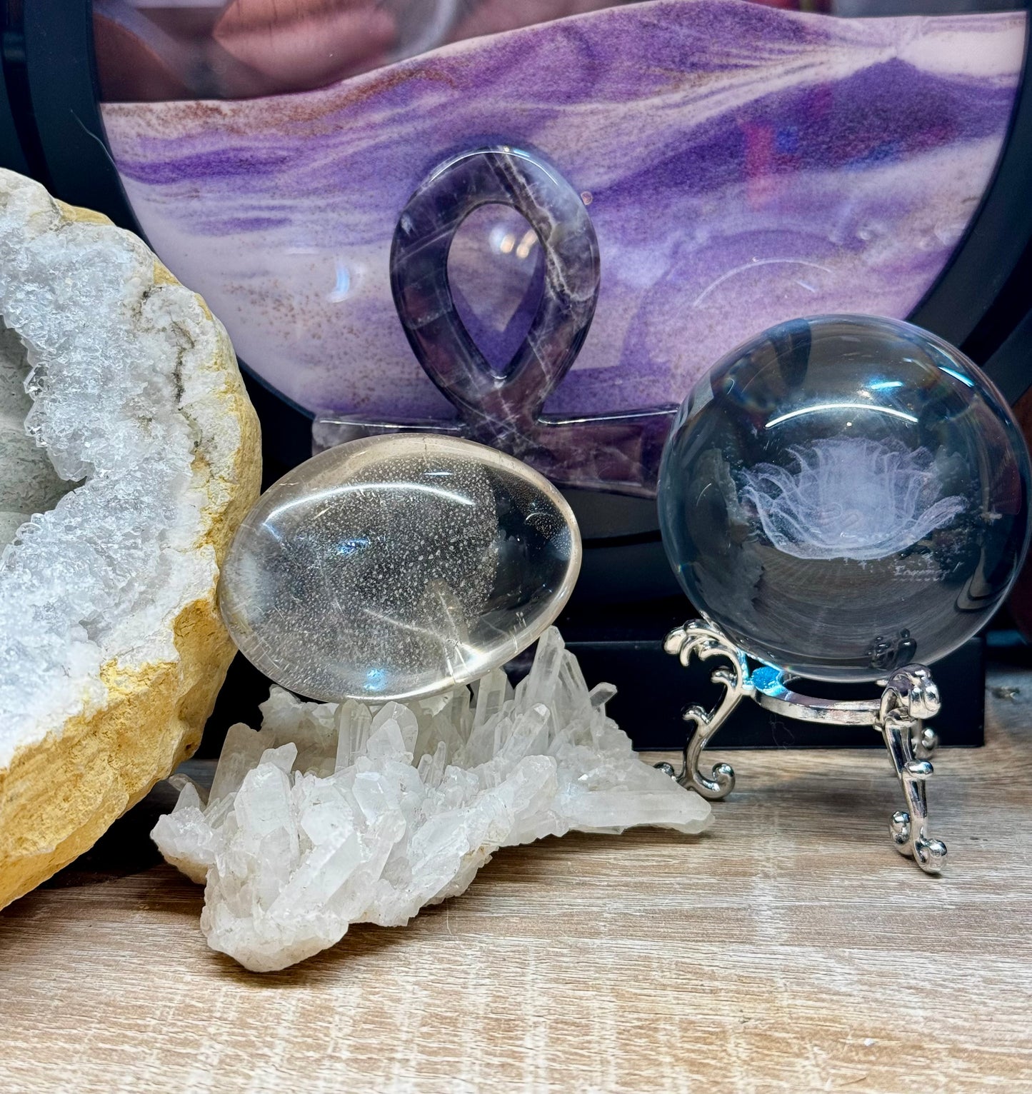 Galets de Quartz Cristal