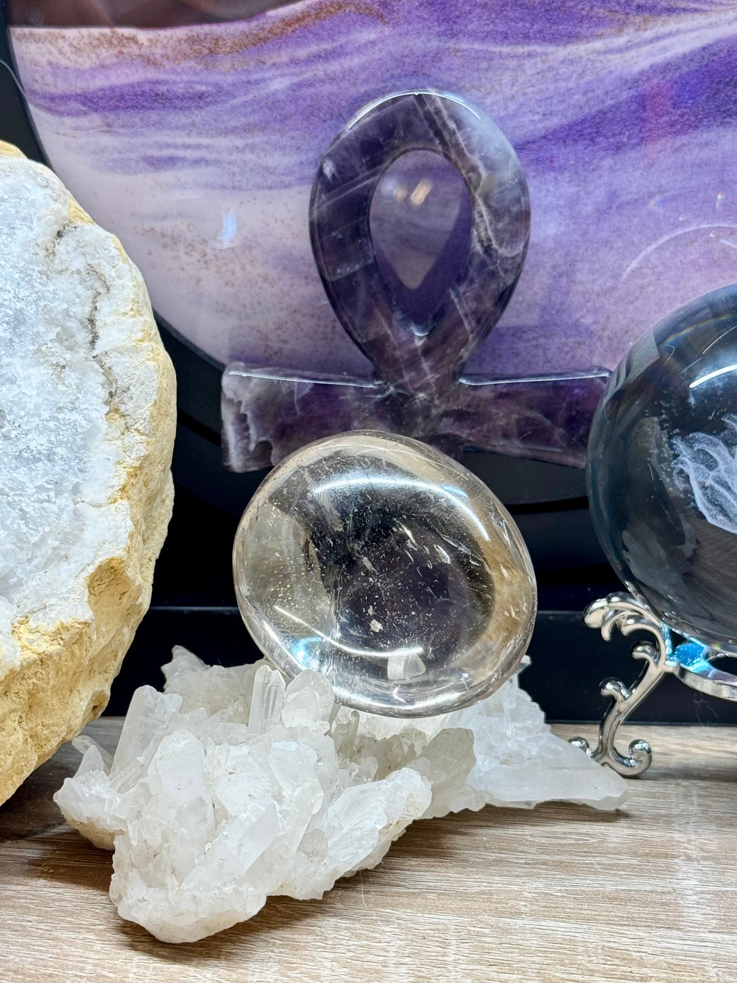 Galets de Quartz Cristal