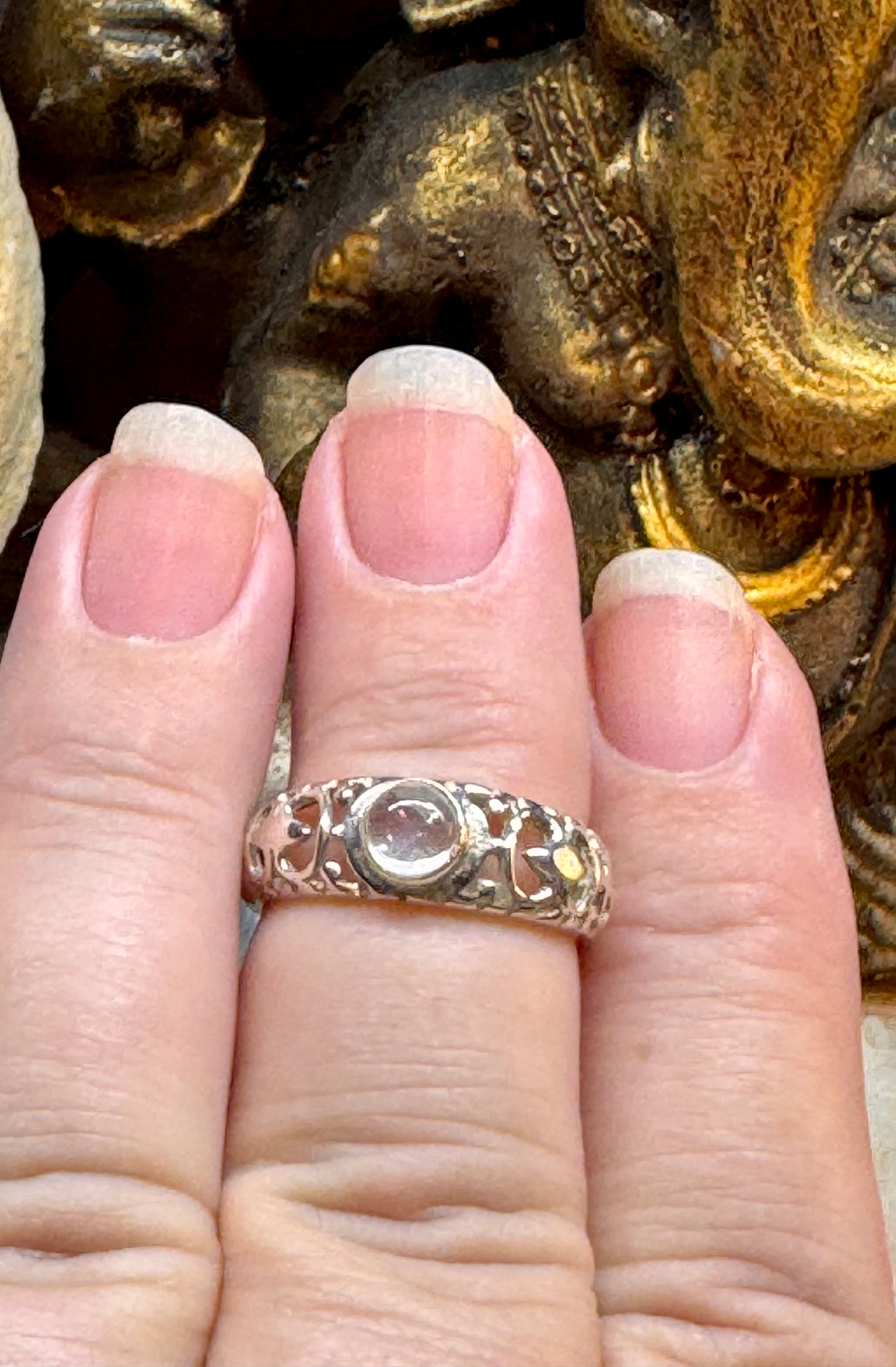 Bague Pierre de lune T52