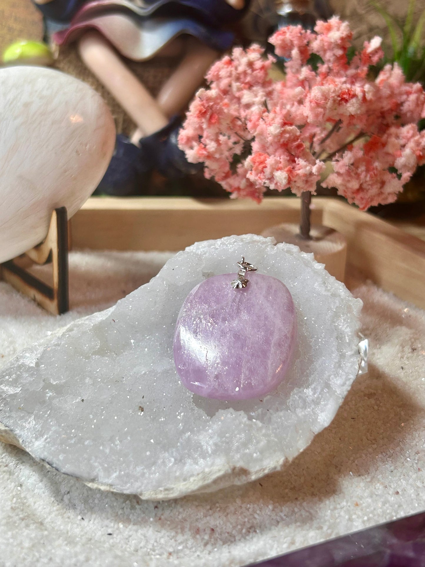 Pendentif de kunzite