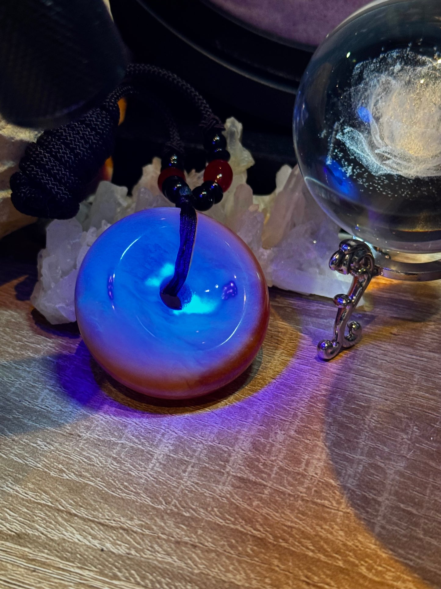Donut d’Ambre avec cordage