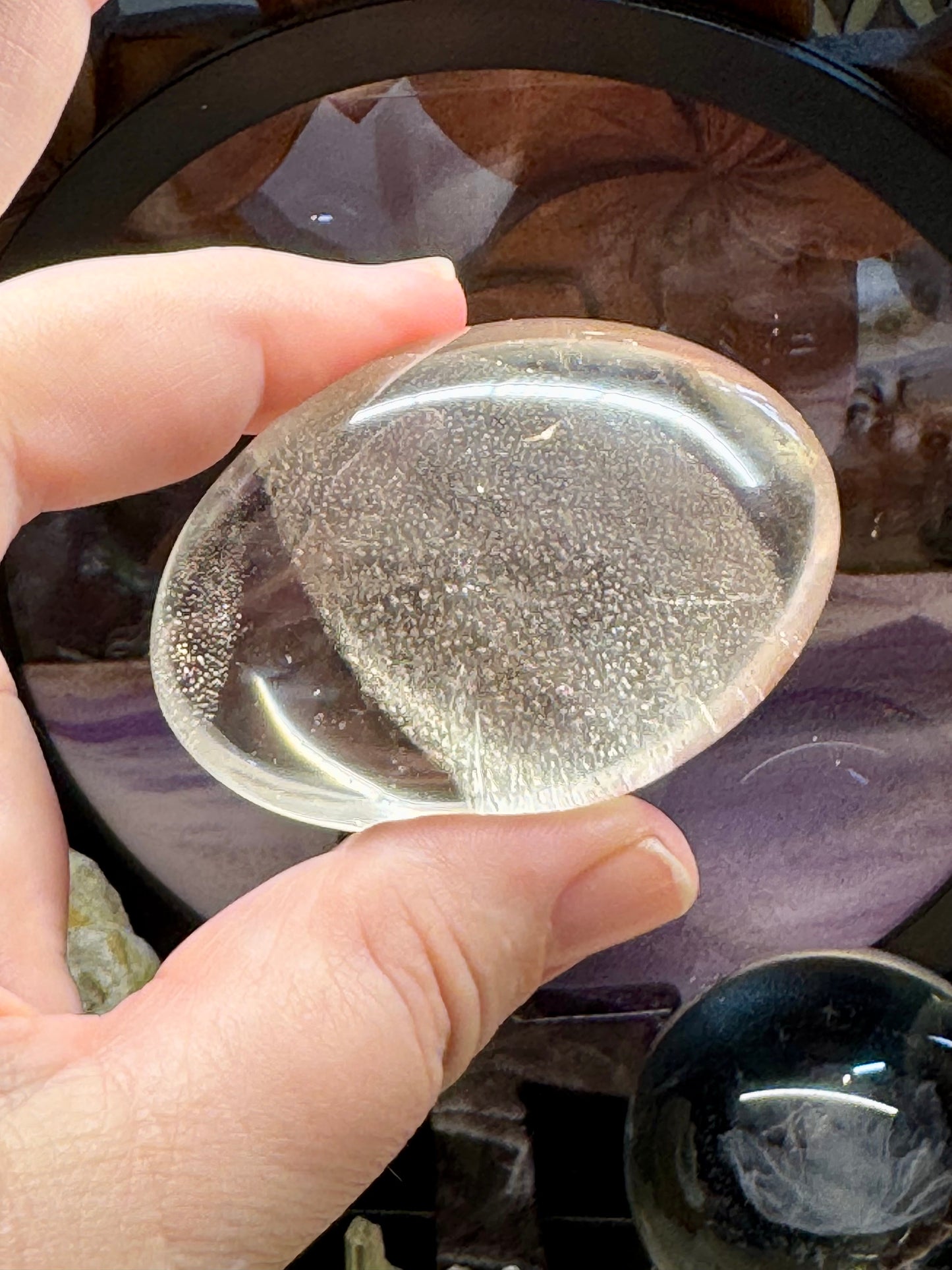 Galets de Quartz Cristal