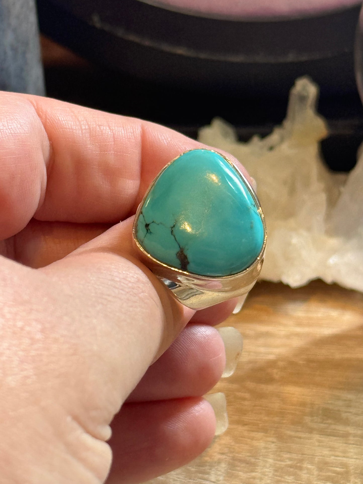 Chevalière en Turquoise T59