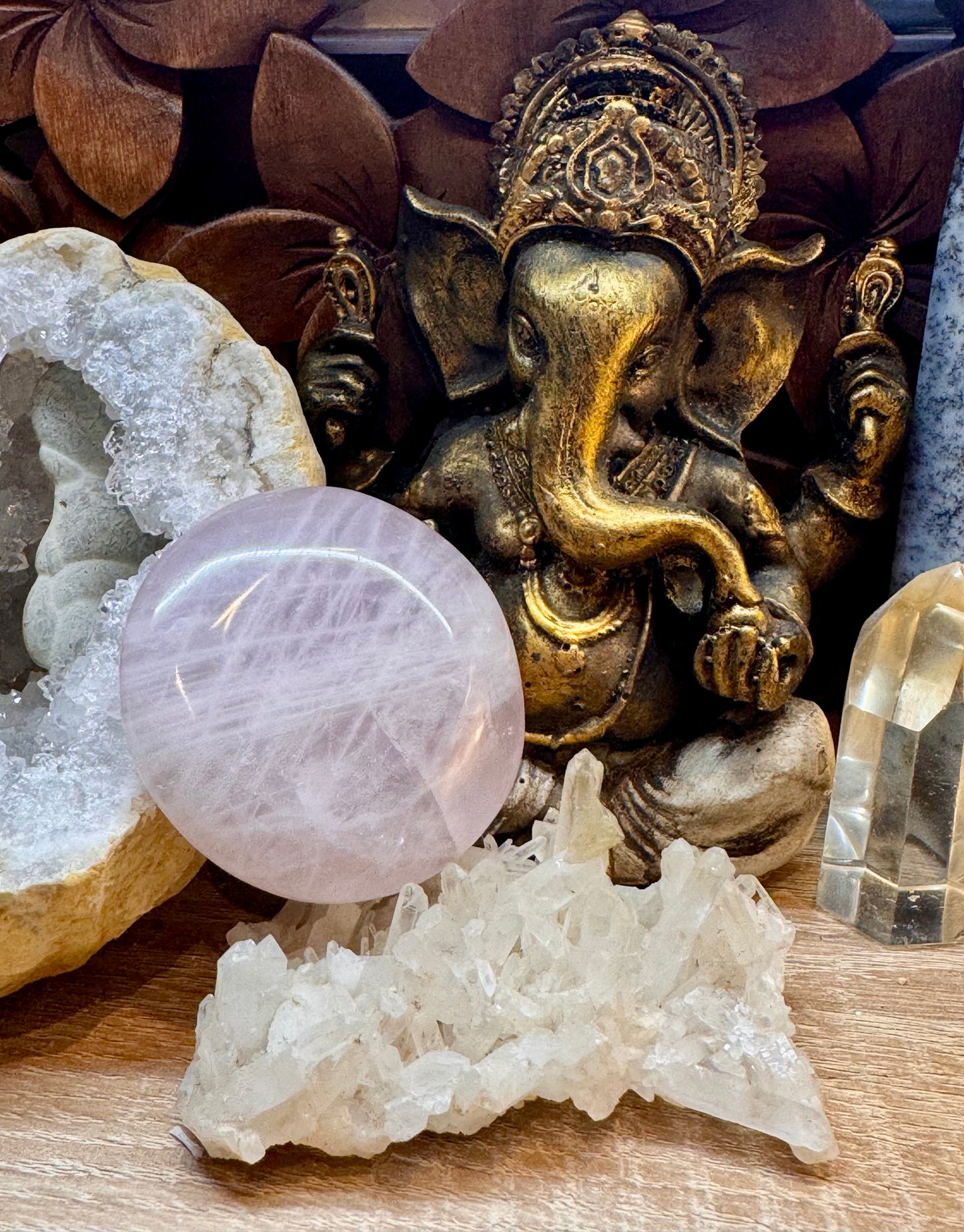 Galets de quartz rose