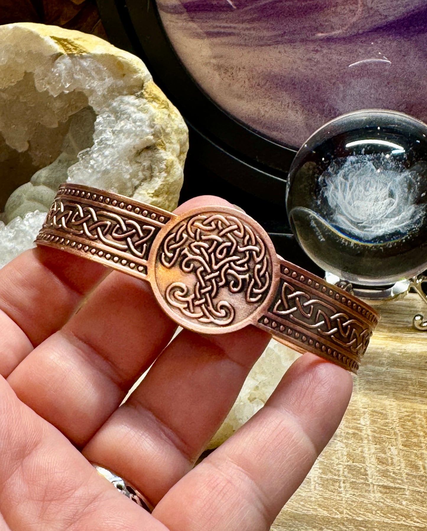 Bracelet magnétique en cuivre