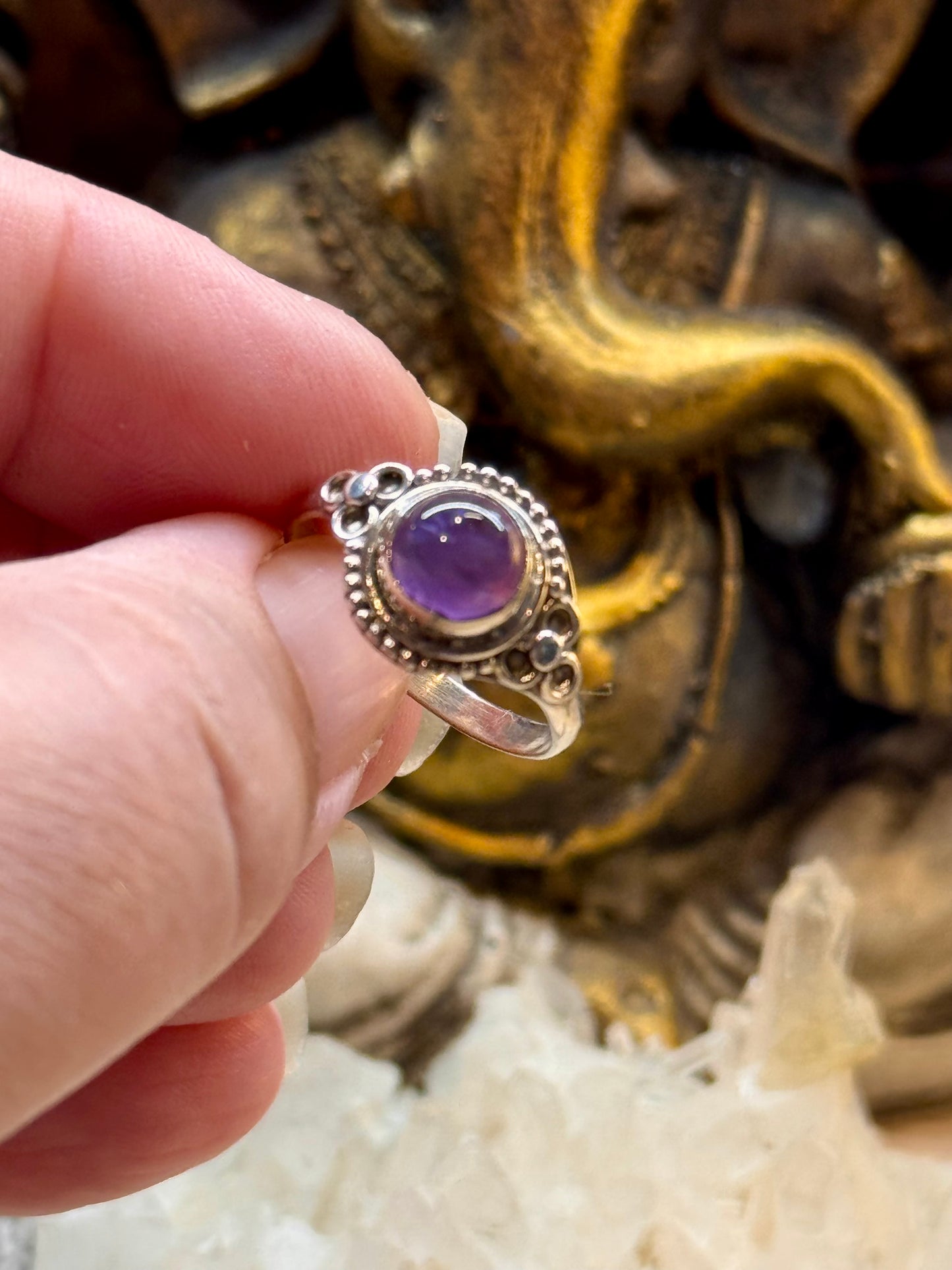 Bague Améthyste T56