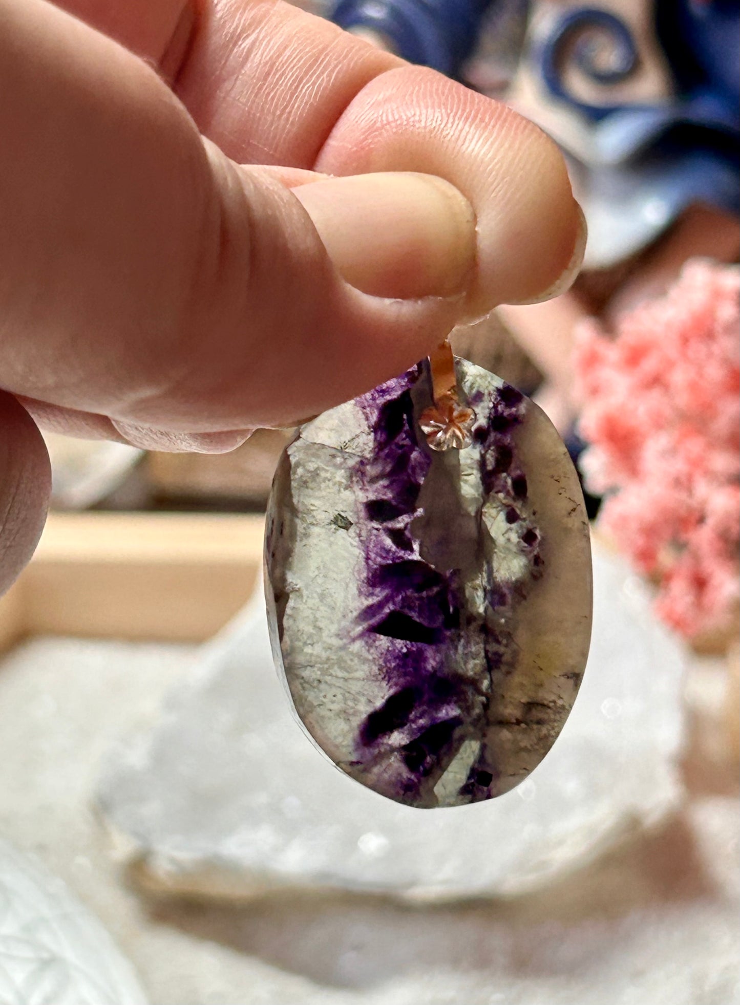 Pendentif en fluorine