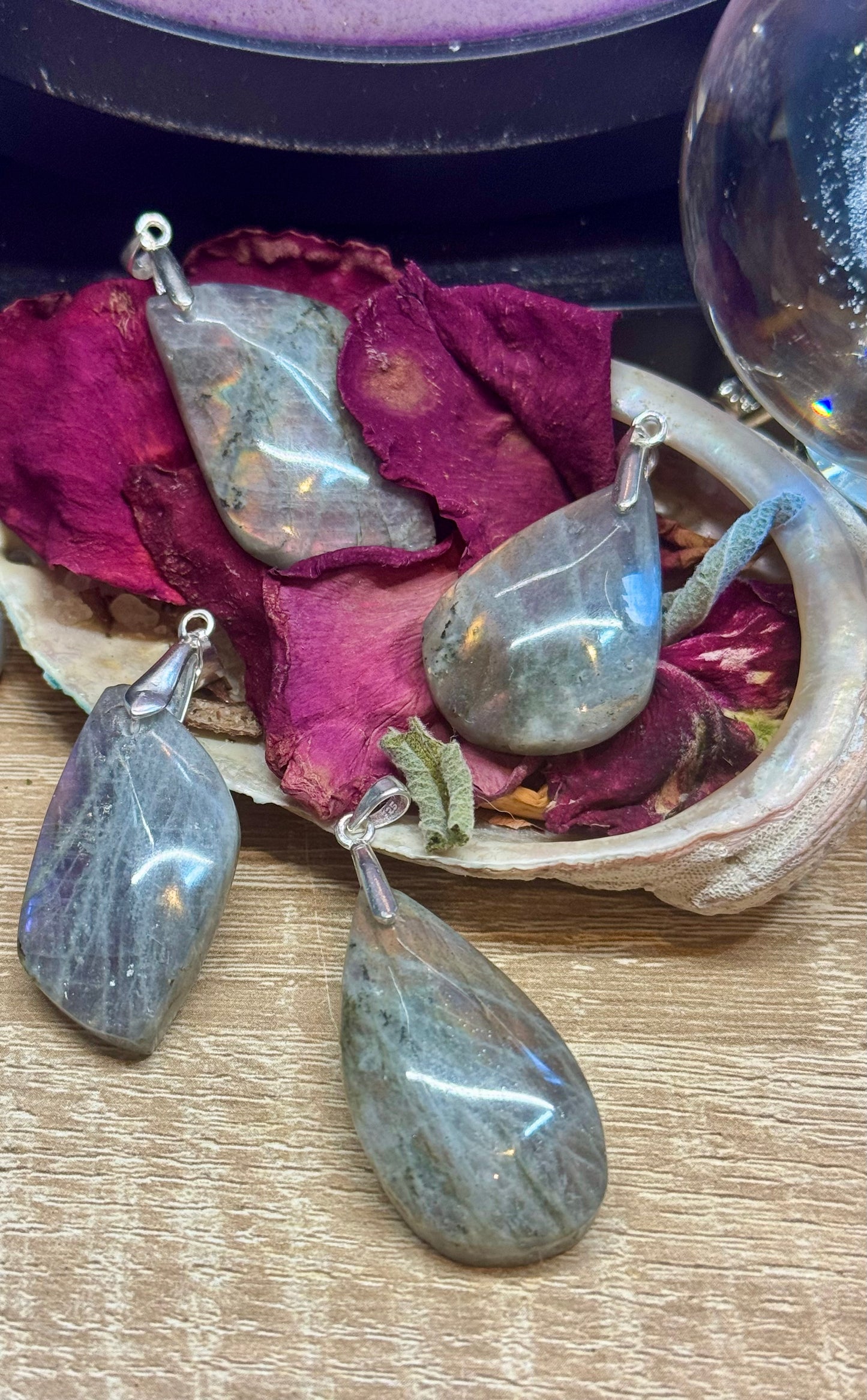 Pendentif en Labradorite
