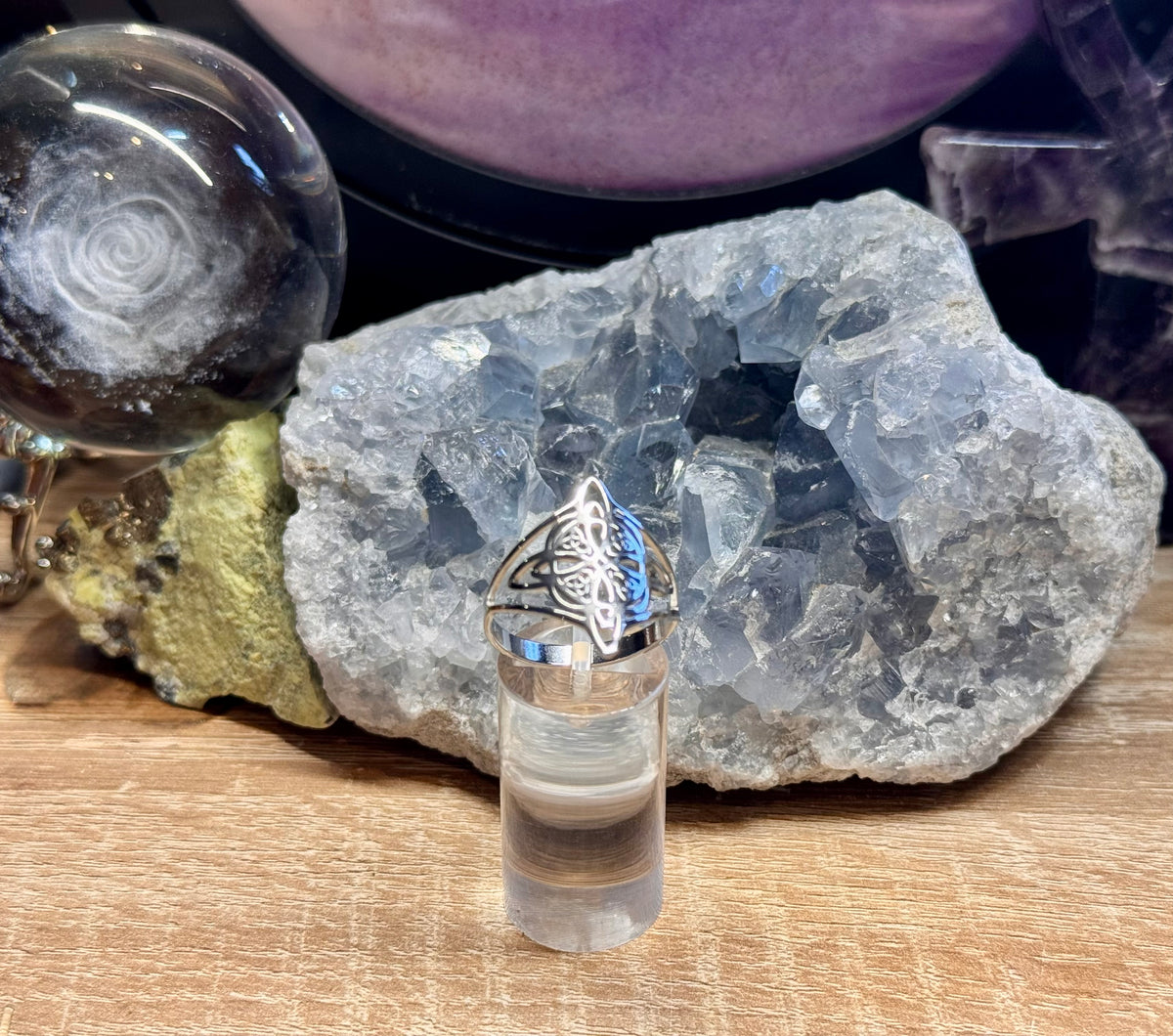Bague Noeud de sorcière Argent