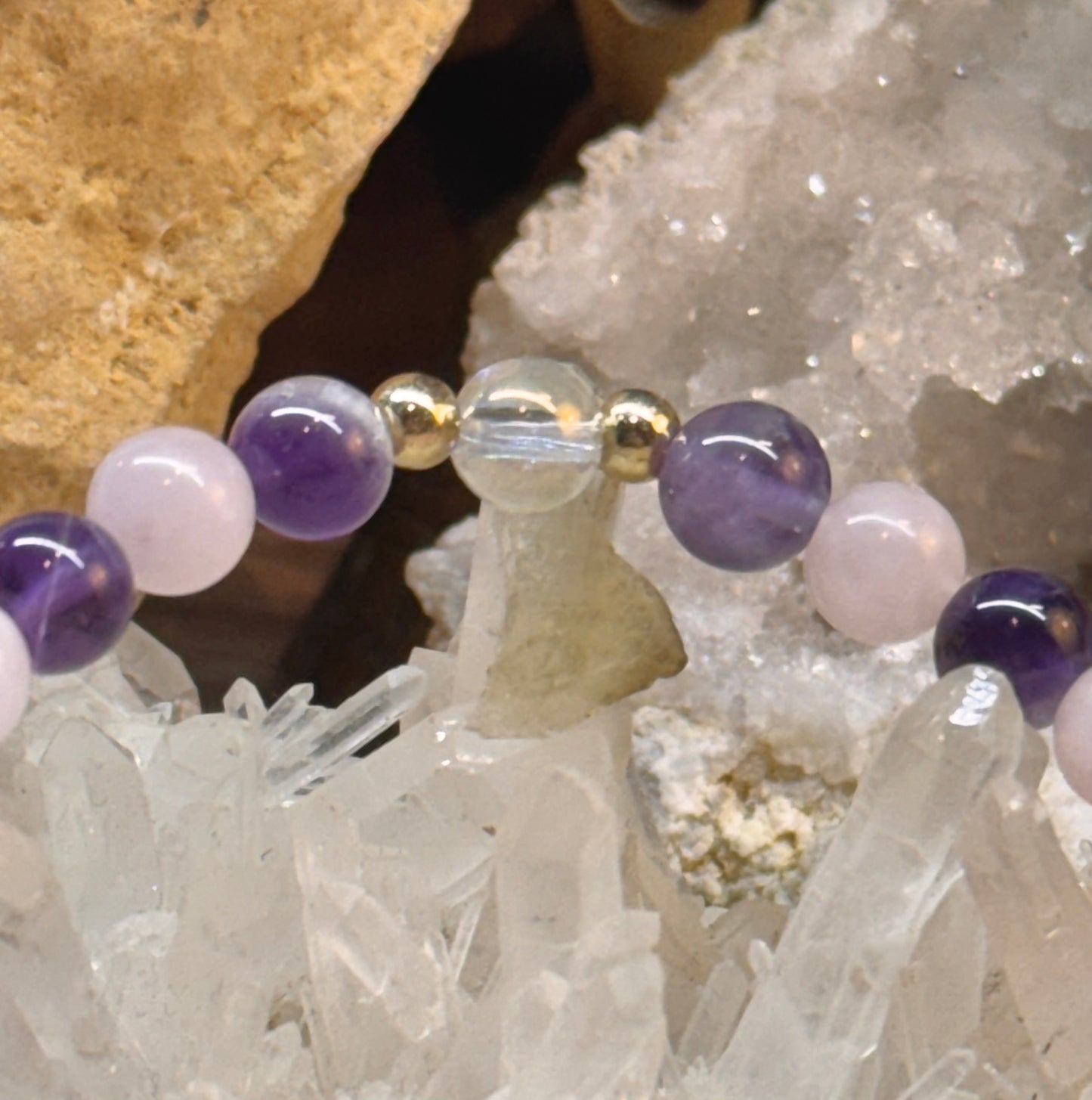 Bracelet "Amour Inconditionnel, Paix et Tranquillité"