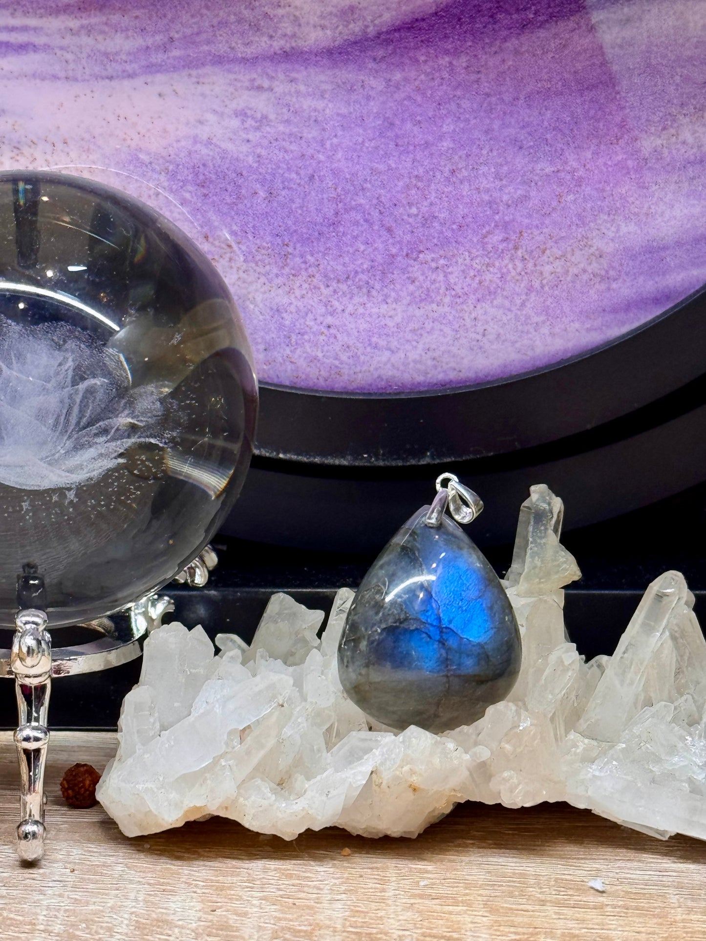 Pendentif de labradorite