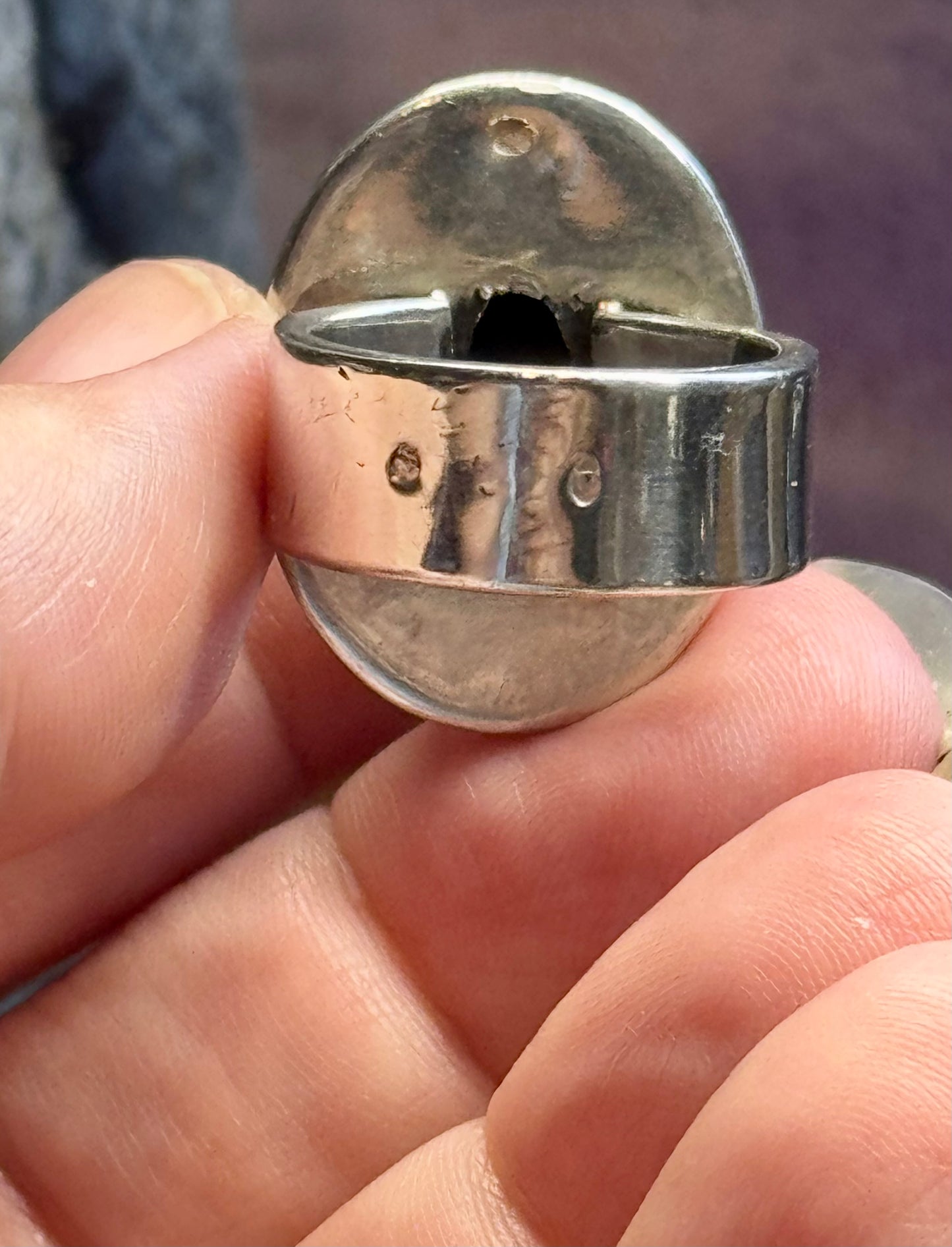 Bague en Ambre T53