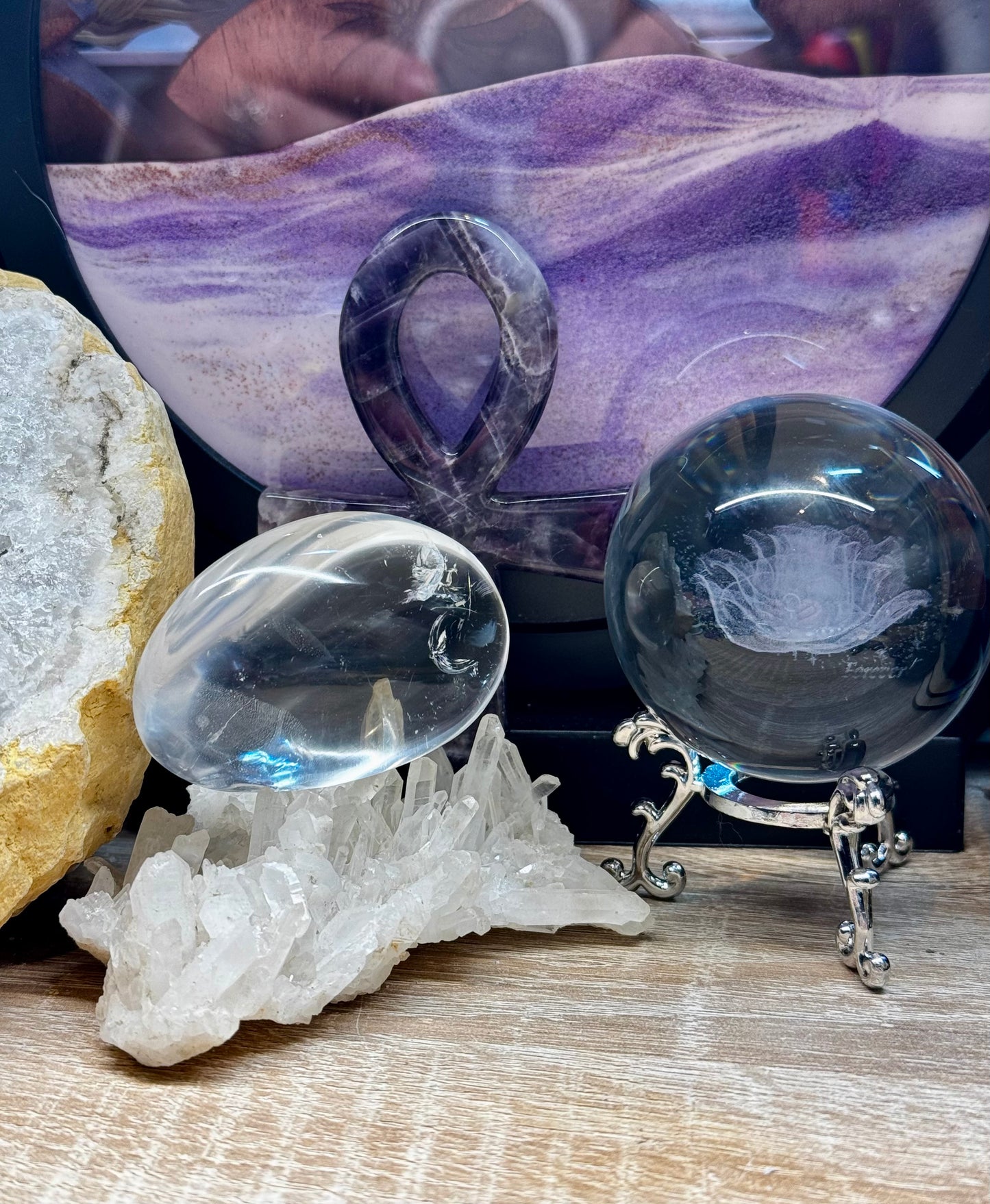 Galets de Quartz Cristal