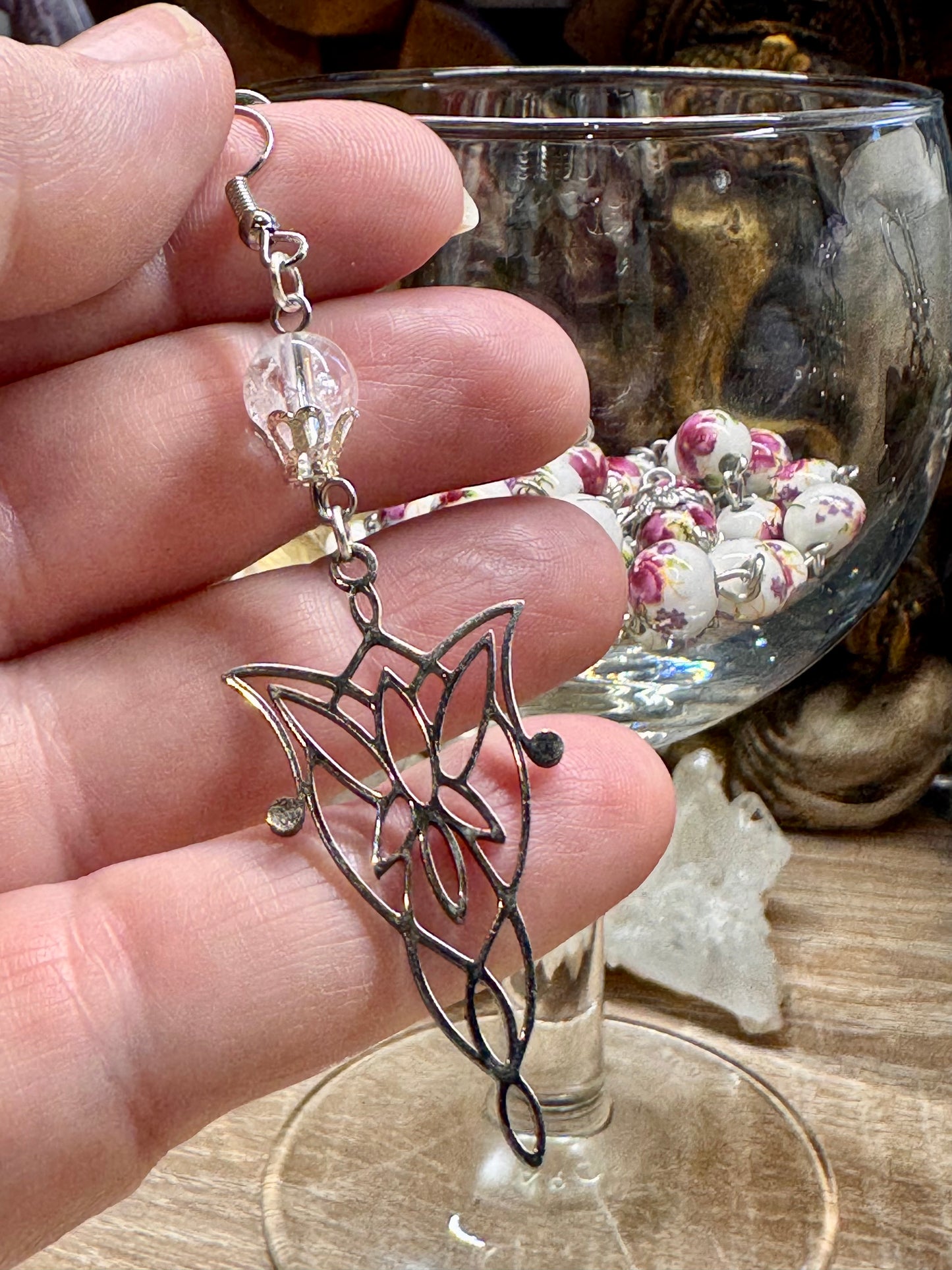 Boucles d’oreilles elfiques