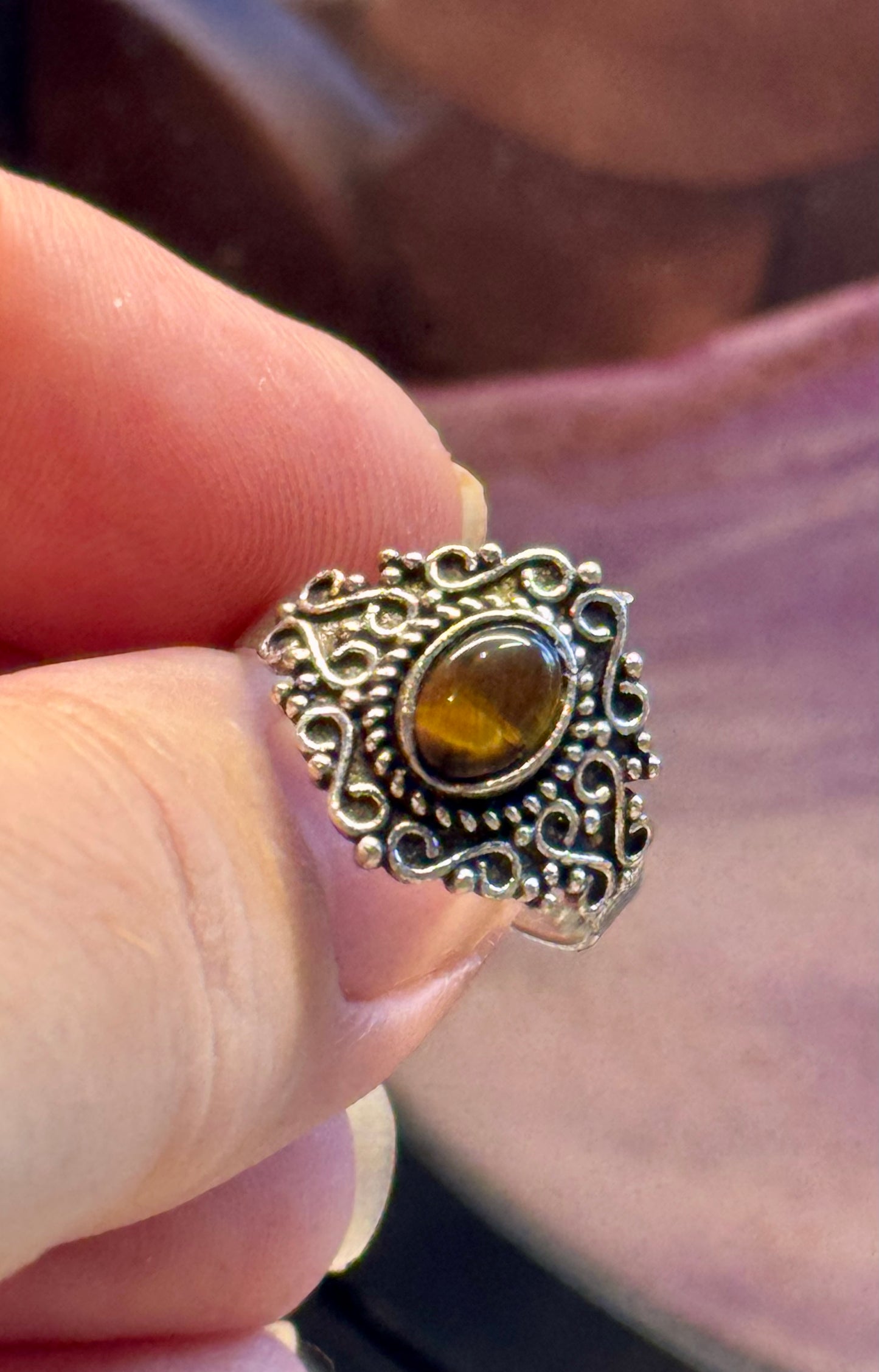 Bague Oeil de Tigre T54,5